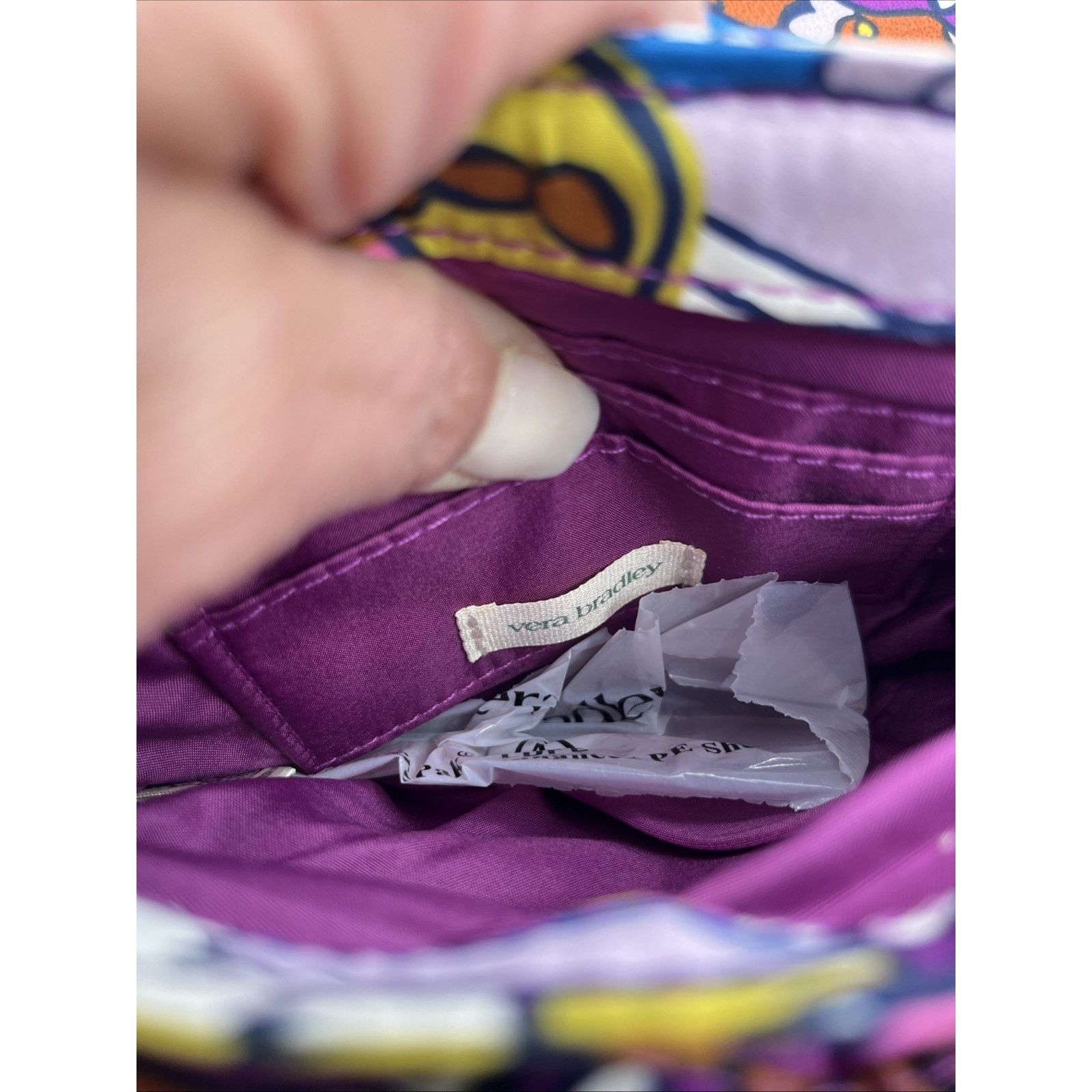 Vera Bradley Vera Bradley FLUTTER Featherweight Origin, Original Hipster Size ONE SIZE - 7 Thumbnail