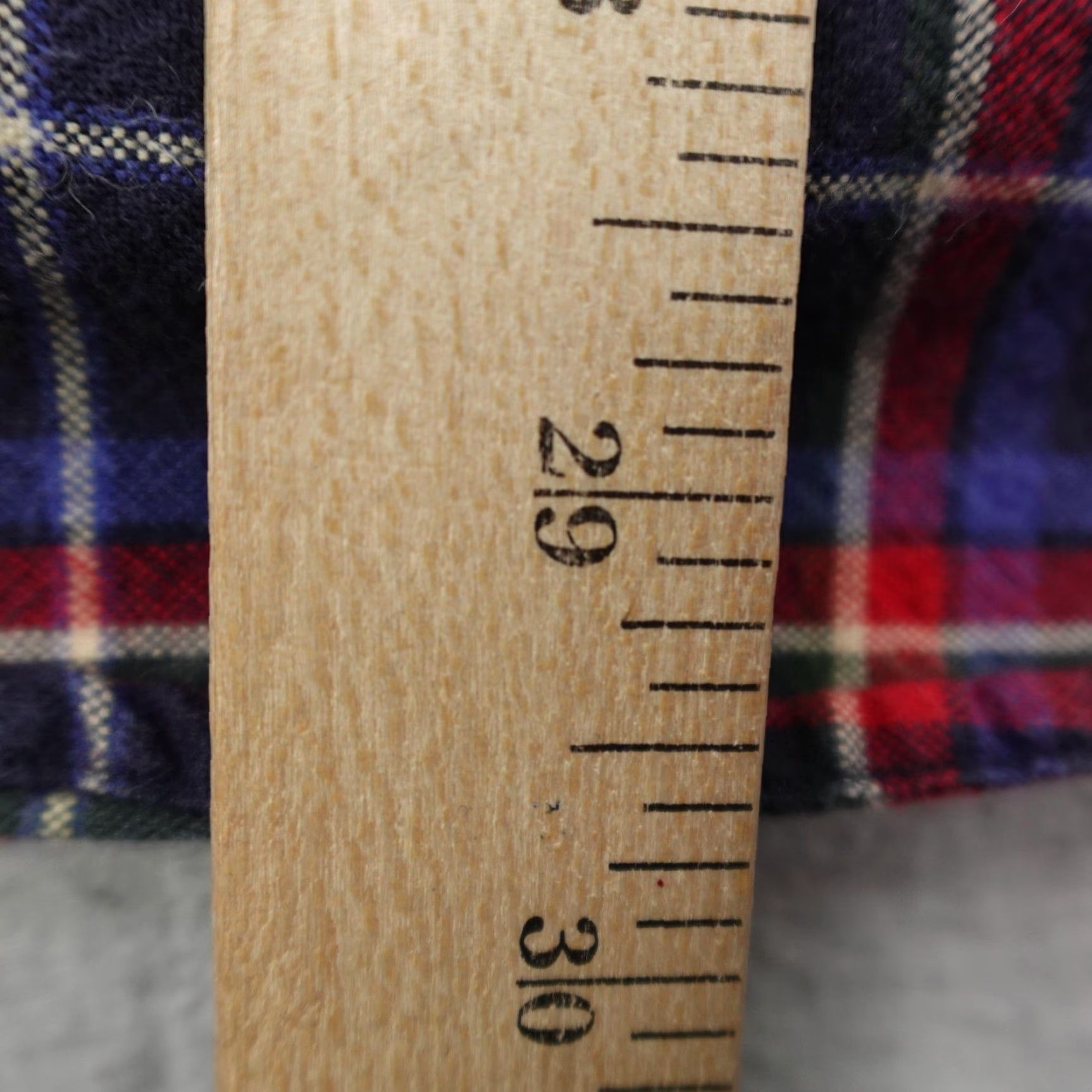Ralph Lauren VINTAGE Ralph Lauren Shirt Mens Medium Blue Red Plaid Twill Button Classic Fit Size US M / EU 48-50 / 2 - 6 Thumbnail