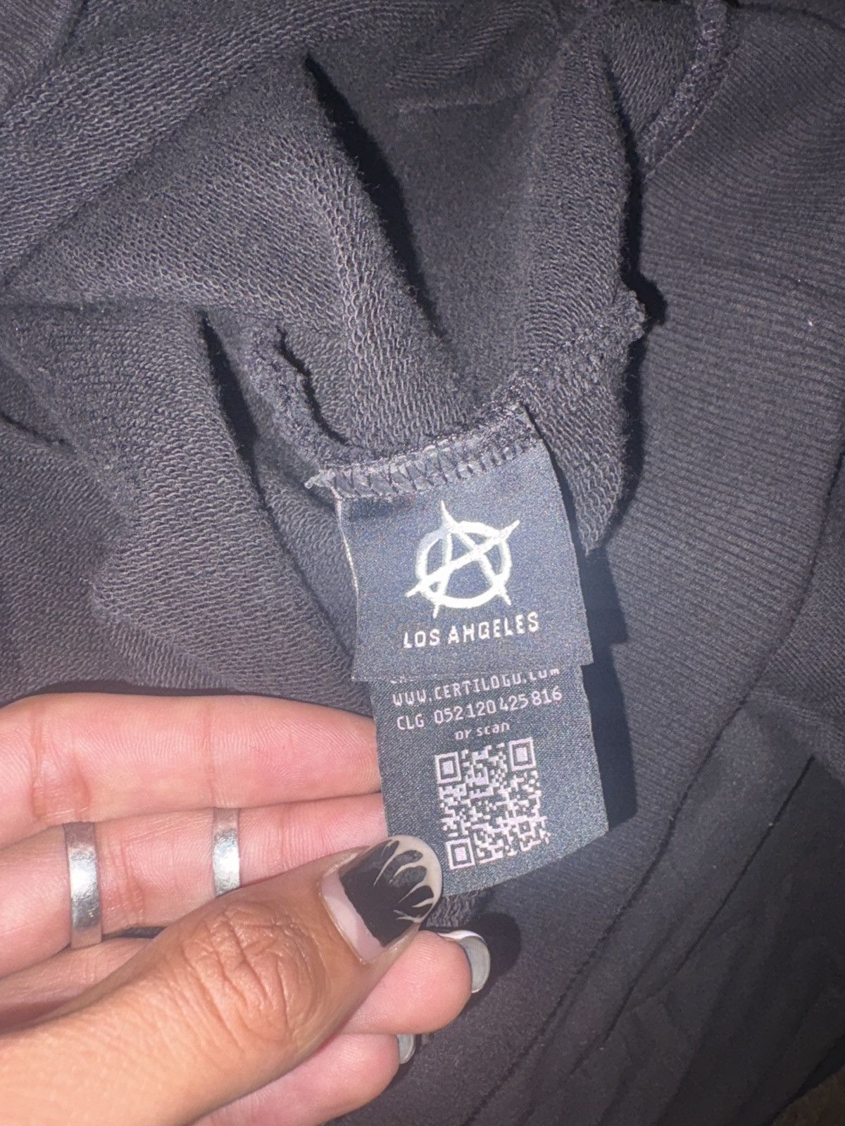 Revenge Black/white outline kill hoodie Size US M / EU 48-50 / 2 - 5 Thumbnail