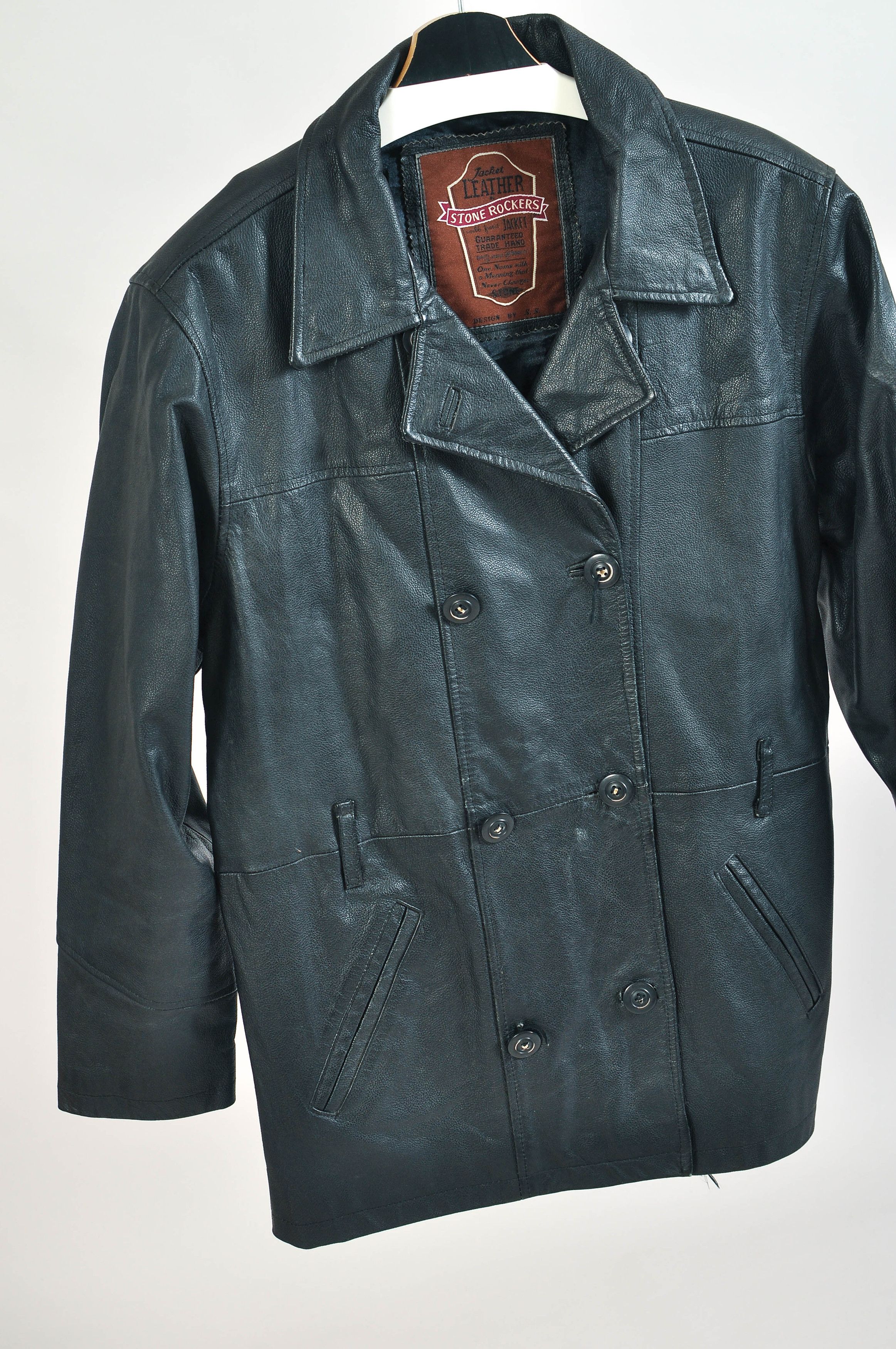 Other Real leather, double breasted jacket Size M / US 6-8 / IT 42-44 - 2 Thumbnail