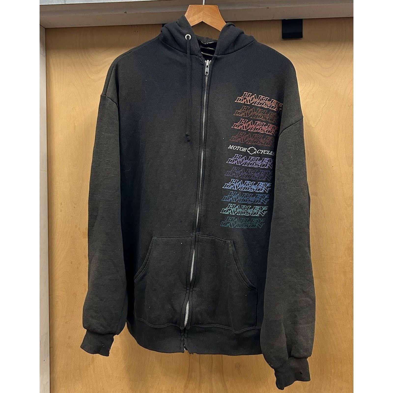 Harley Davidson VTG Harley Davidson Sweatshirt Hoodie Large Faded 1993 USA Size US L / EU 52-54 / 3 - 2 Thumbnail