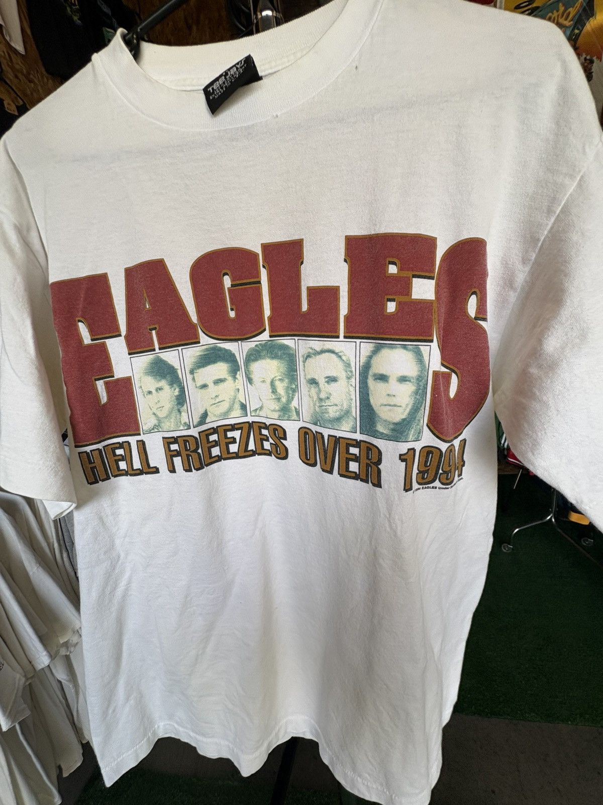 Band Tees 1994 Eagles Hell Freezes over Tour T-Shirt Size US L / EU 52-54 / 3 - 3 Thumbnail