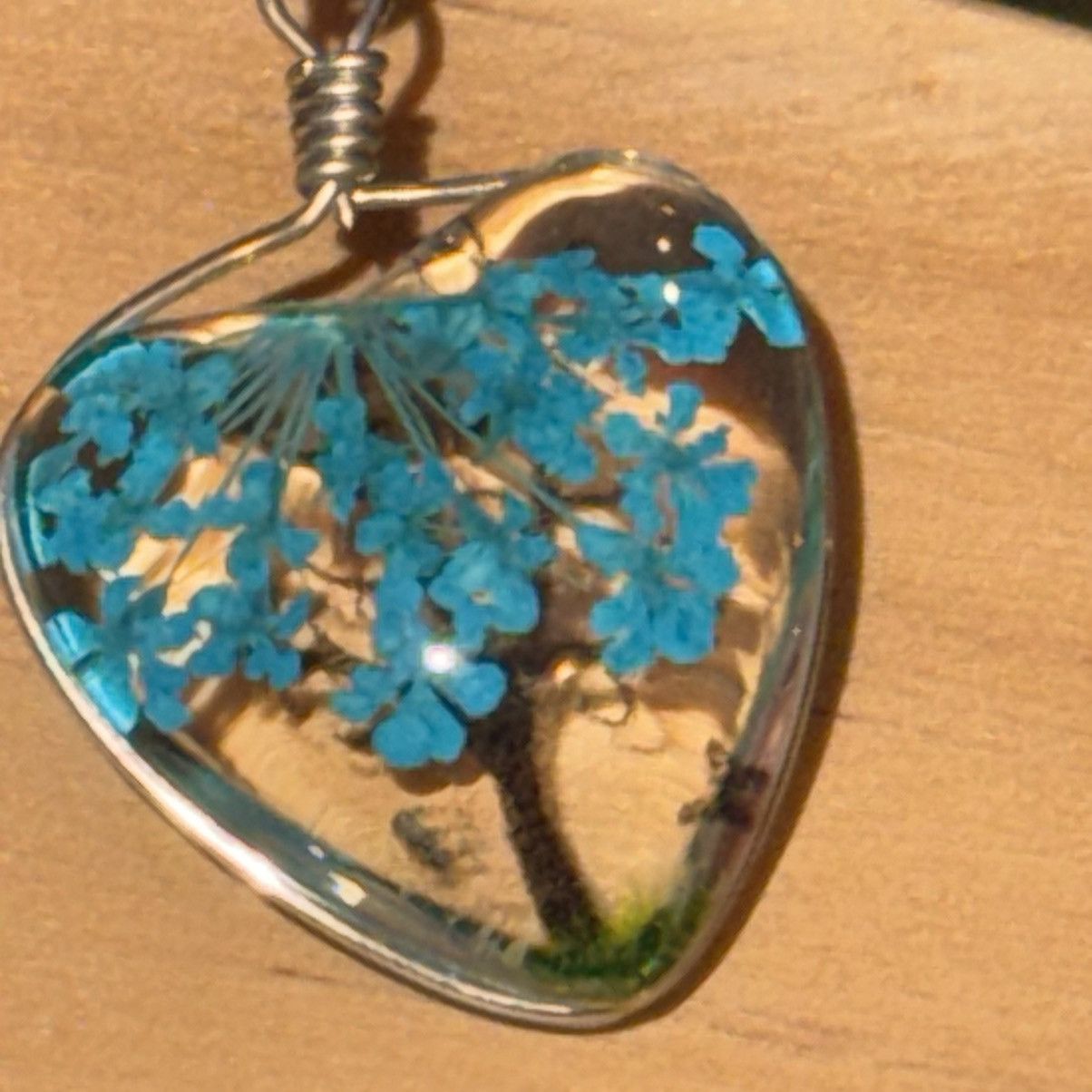 Other 925 silver tree of life heart pendant necklace Size ONE SIZE - 2 Thumbnail