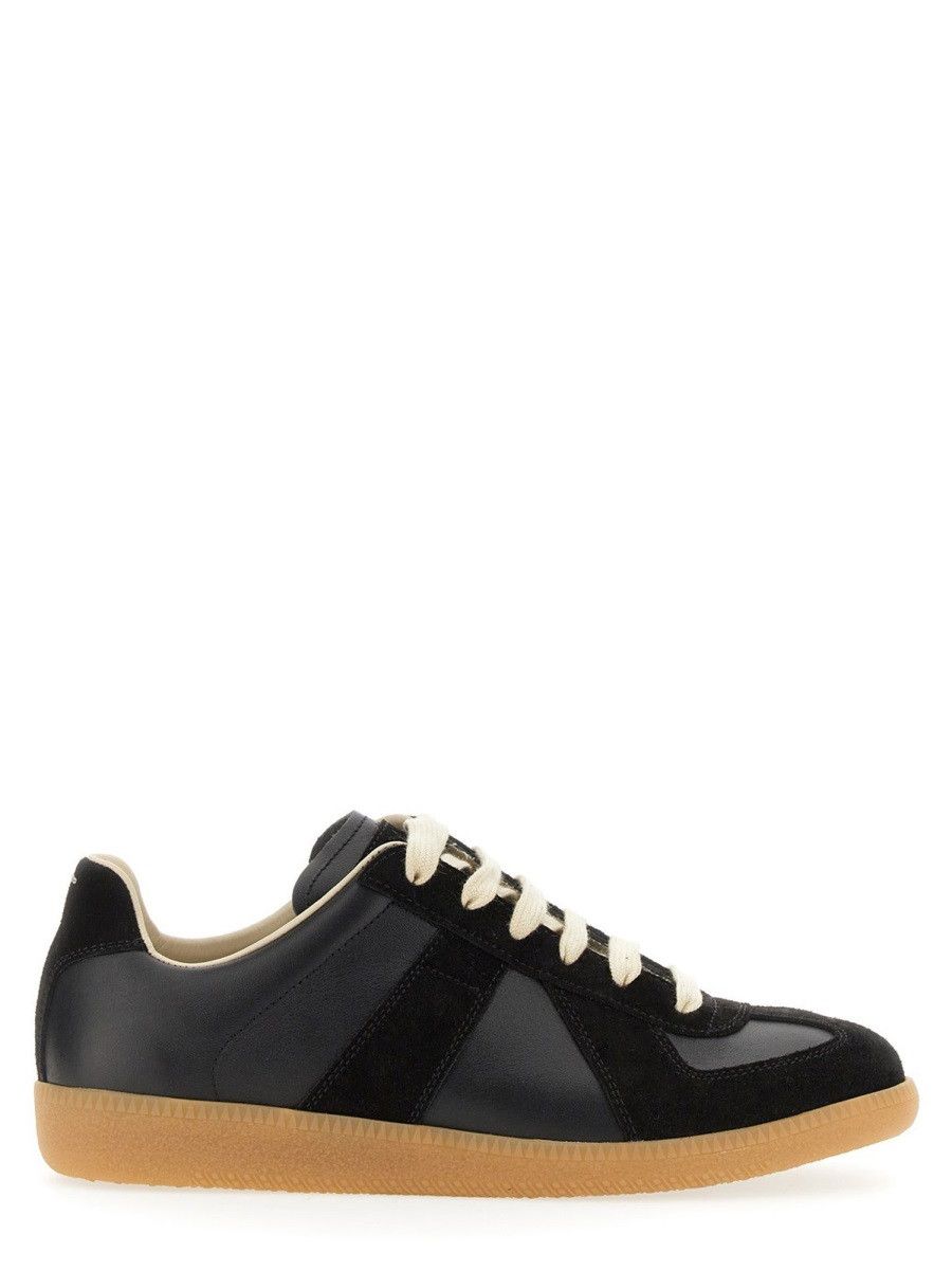 Maison Margiela MAISON MARGIELA "REPLICA" SNEAKER - BLACK (IT 36) Size US 6 / IT 36 - 1 Thumbnail