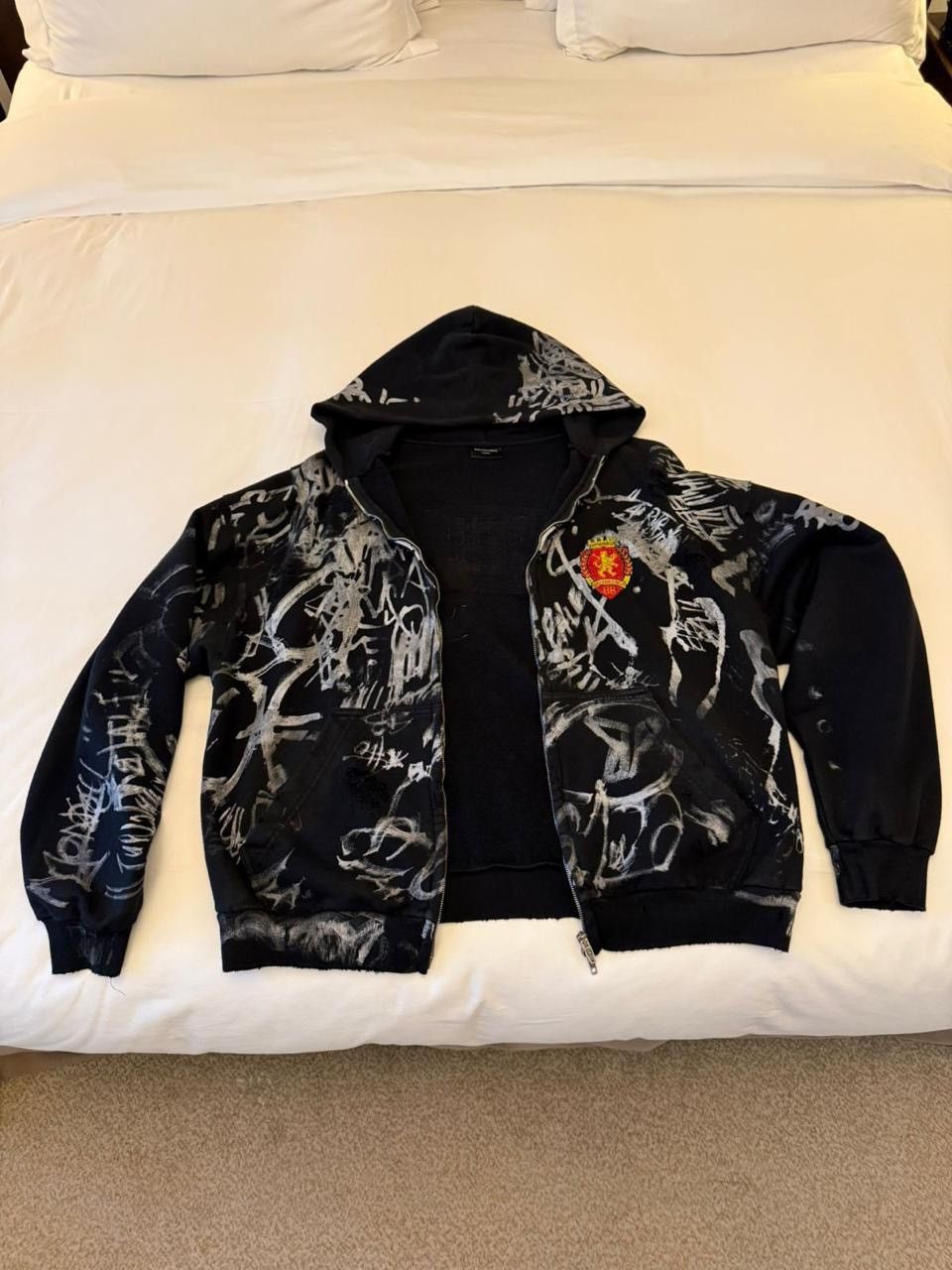 Balenciaga demna skater hoodie with tag xs
