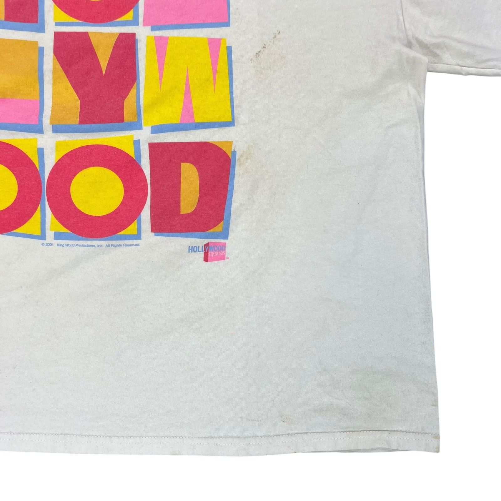 Vintage Vintage 2001 Hollywood Squares game show tee (XL) Size US XL / EU 56 / 4 - 2 Thumbnail