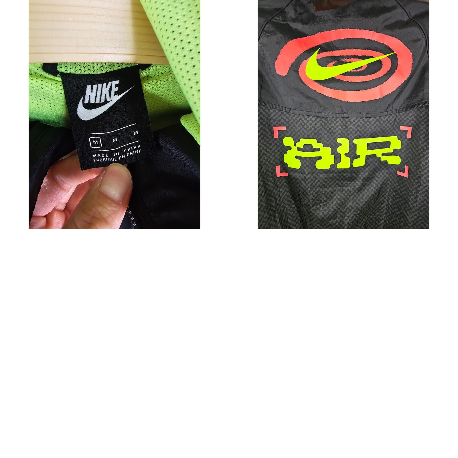 Nike VINTAGE NIKE WIND BREAKER TRACK TOP HOODIE JACKET SZ MEDIUM Jacket Mens Black Windbreaker 90s Nike Hooded Jacket Medium Mens Size US M / EU 48-50 / 2 - 8 Thumbnail