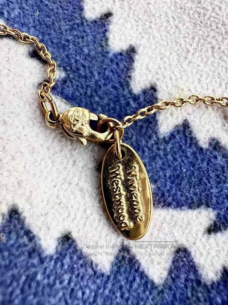 Vivienne Westwood Vivienne Westwood Purple Heart Necklace Size ONE SIZE - 4 Thumbnail