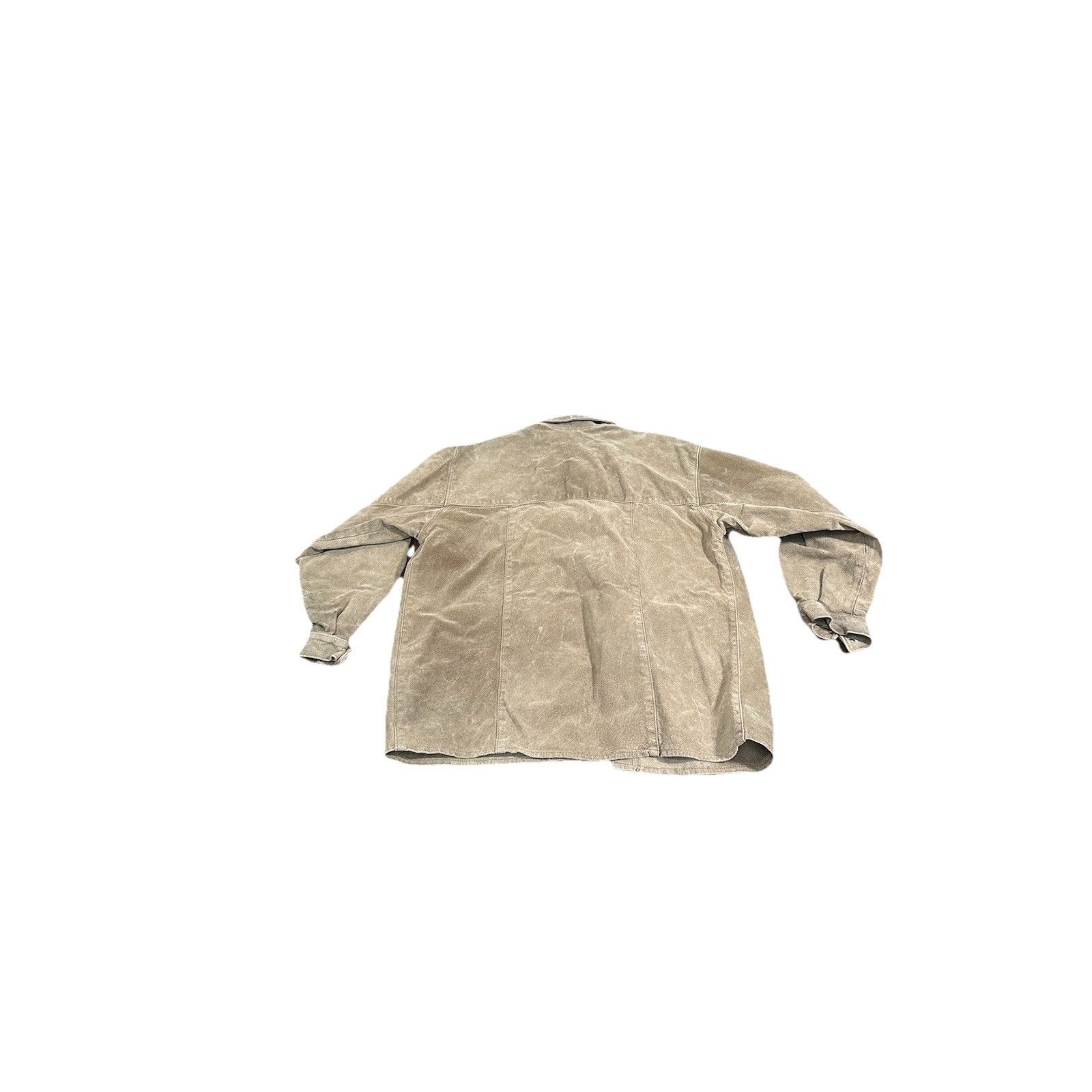 Vintage Vintage Wash And Wear W&W Suede Leather Overcoat Long Jacket Size US M / EU 48-50 / 2 - 5 Thumbnail