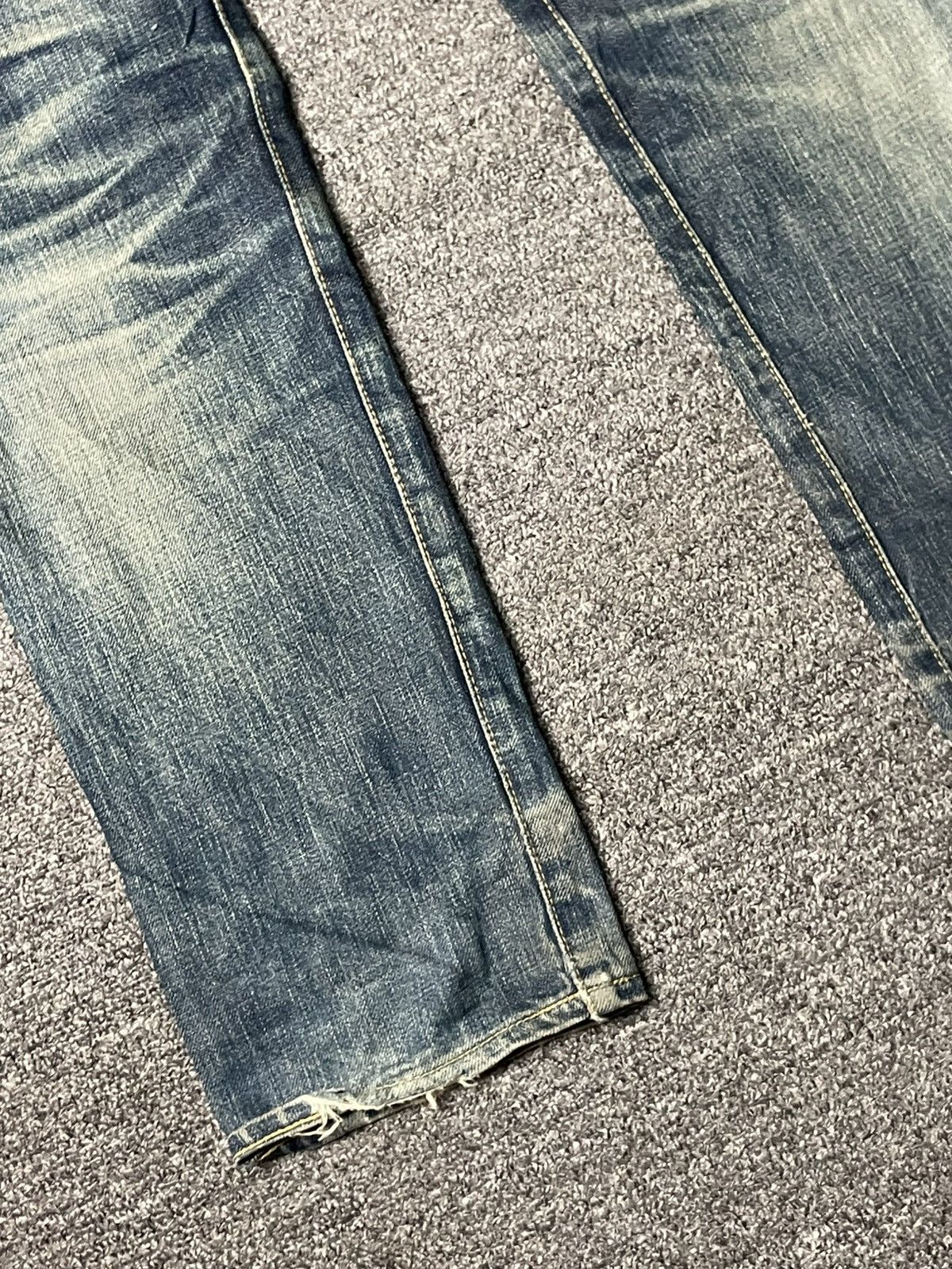 The Unbranded Brand Unbranded Brand Straight Cut Jeans (83) Size US 30 / EU 46 - 5 Thumbnail