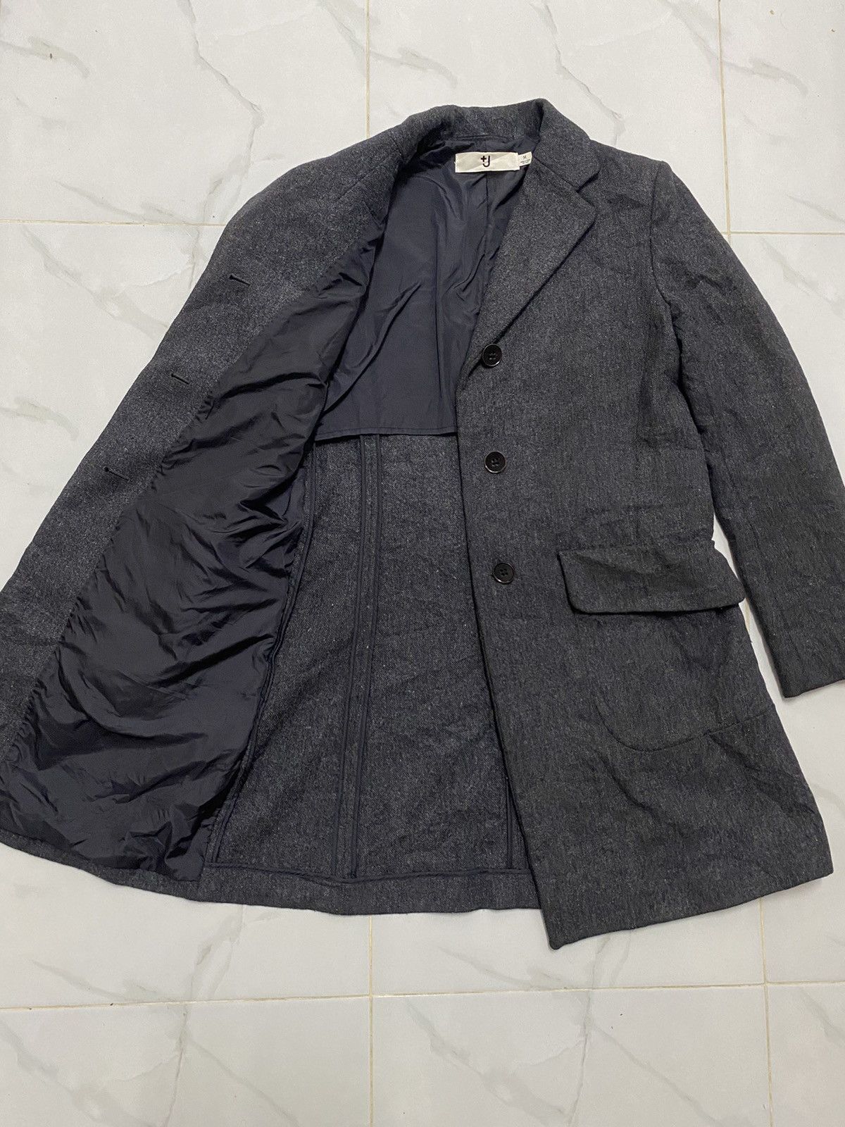 Jil Sander Jill Sander By Uniqlo Tweed Wool Jacket Size US M / EU 48-50 / 2 - 4 Thumbnail