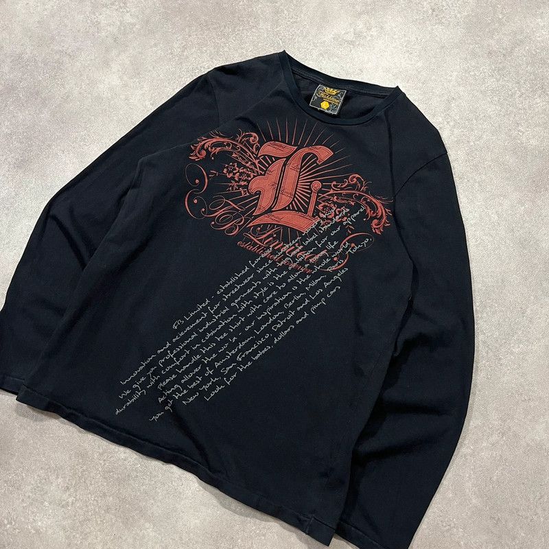 JNCO Vintage Fishbone Longsleeve T-Shirt Rap Y2K 90s Swag Size US S / EU 44-46 / 1 - 2 Thumbnail