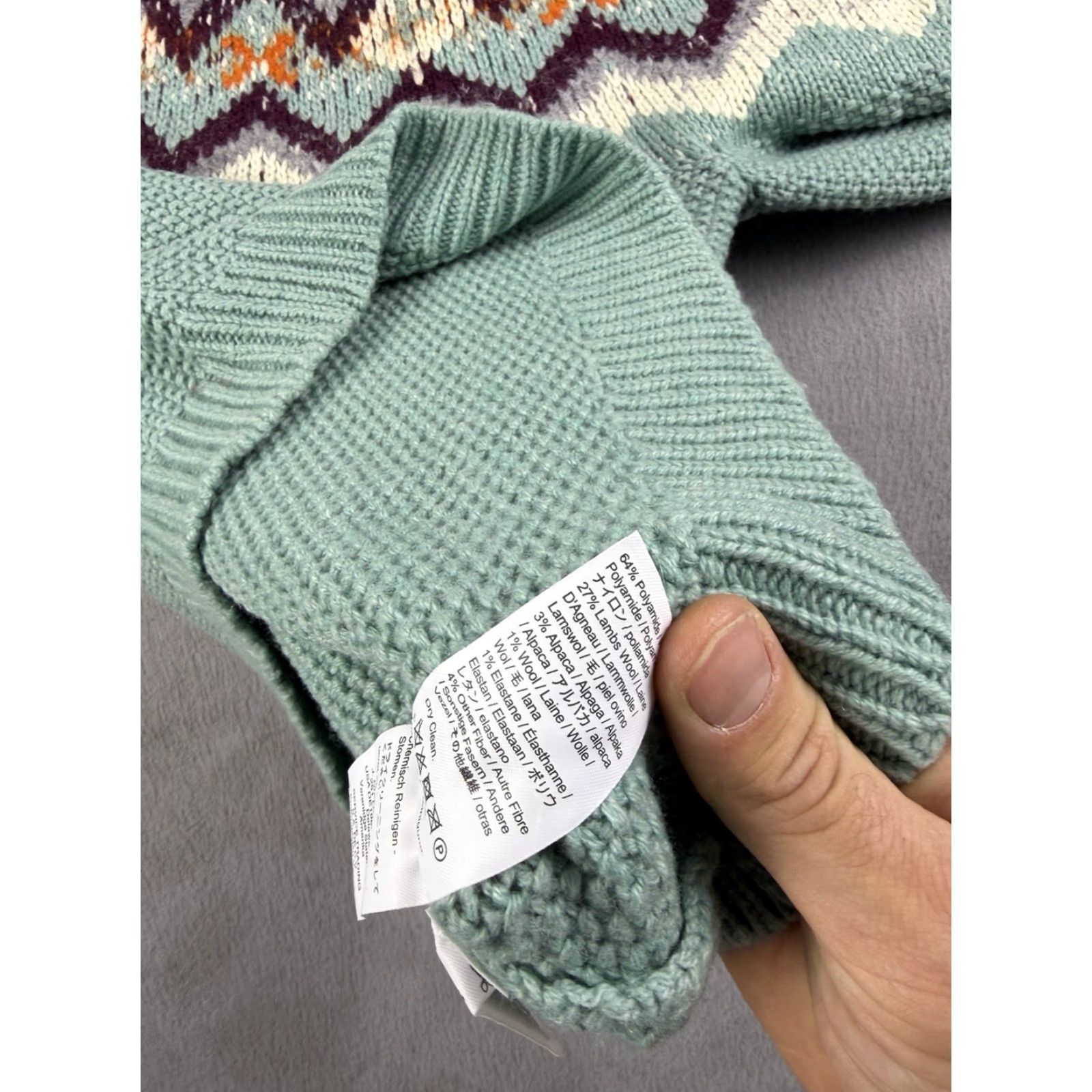 J.Crew J. Crew Sweater Women’s S Multicolor Wool Blend Fair Isle Crew Neck Long Sleeve Pullover Lightweight Size S / US 4 / IT 40 - 7 Thumbnail
