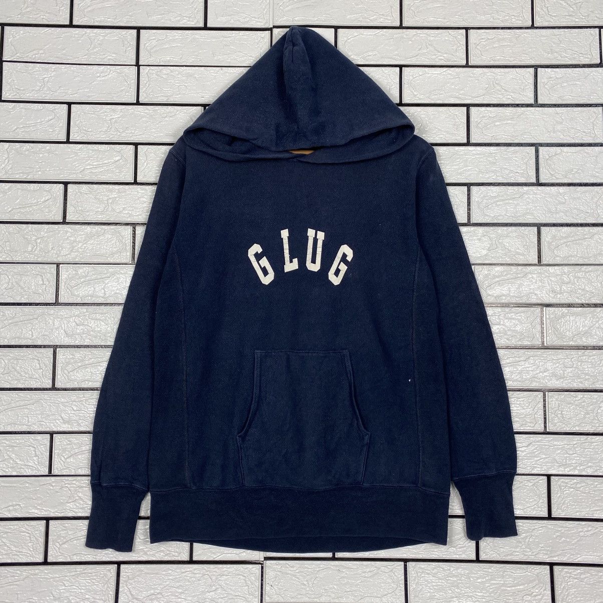 Kapital Vintage Jumbo Hoodie Sweater Big Logo Glug Nippon Size US M / EU 48-50 / 2 - 2 Thumbnail