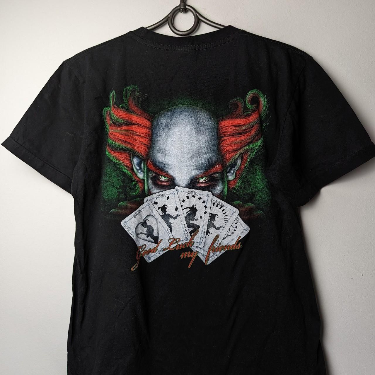 Vintage Vintage Horror Joker Jokes Scary Cards Wild T-Shirt Size US M / EU 48-50 / 2 - 3 Thumbnail