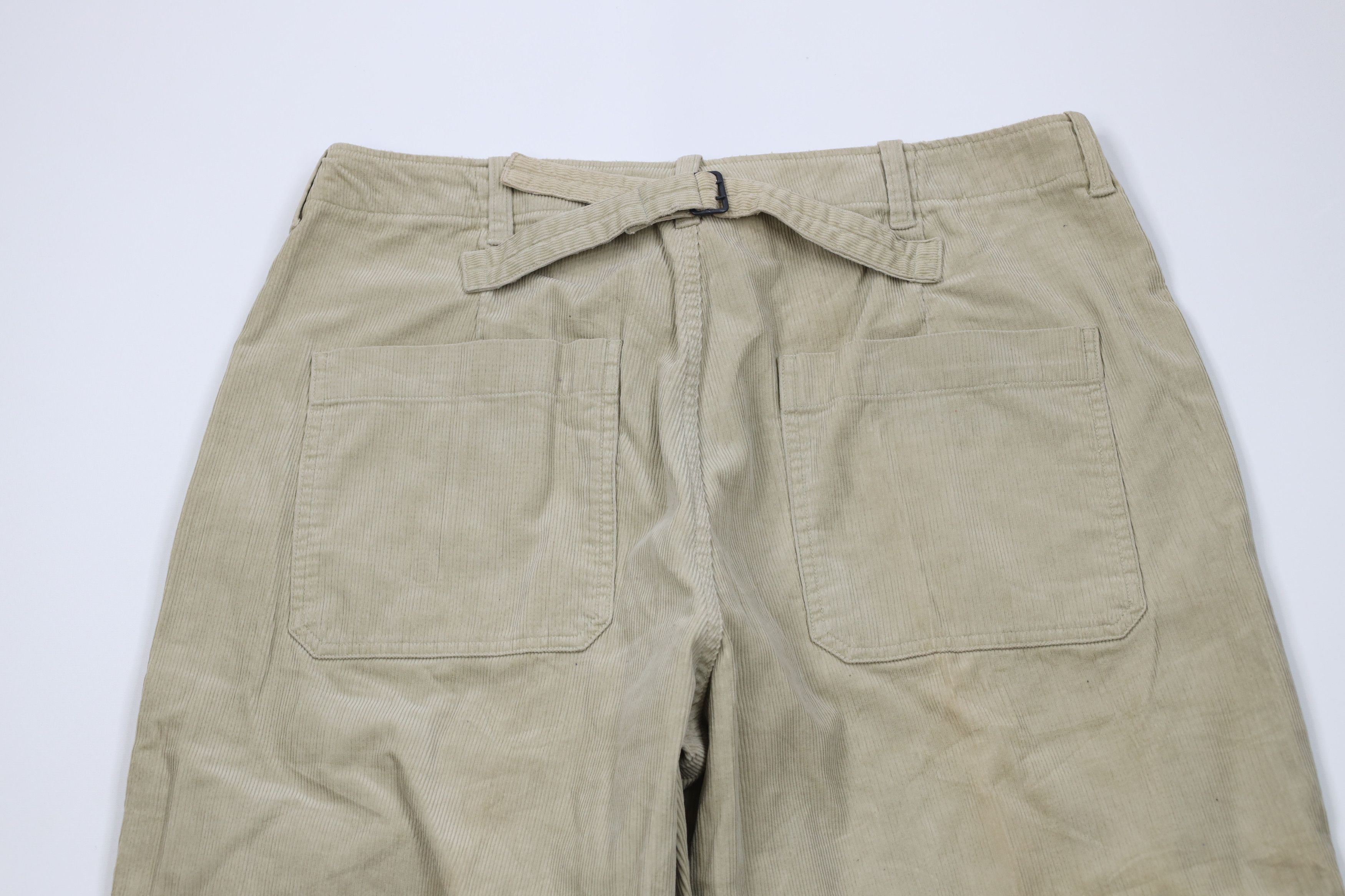 Polo Ralph Lauren × Vintage Vintage 90s Ralph Lauren Button Fly Wide Leg Corduroy Pants Size US 34 / EU 50 - 11 Thumbnail