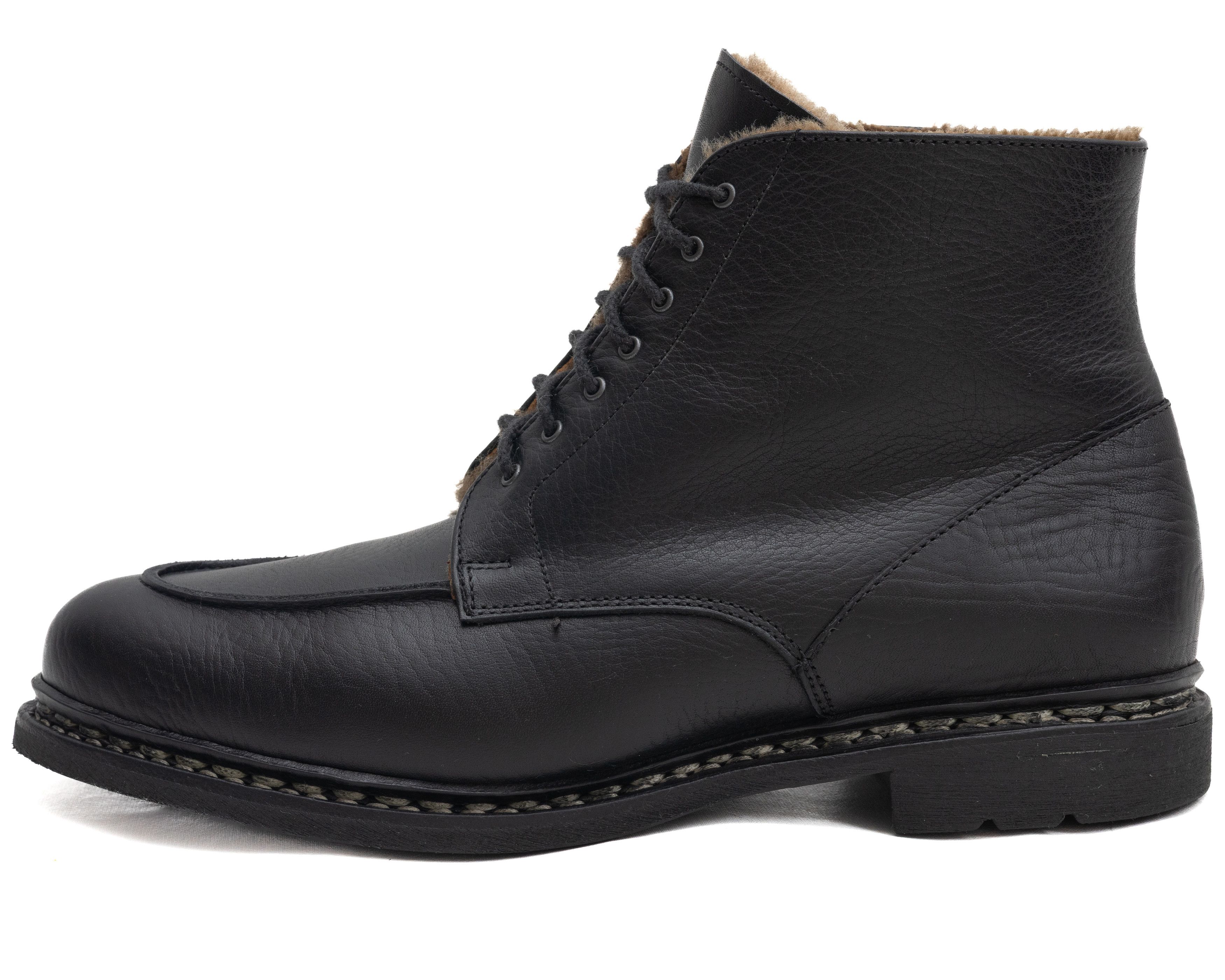 Paraboot PARABOOT Austral Shearling Lined Moc Boots Size US 9 / IT 39 - 3 Thumbnail