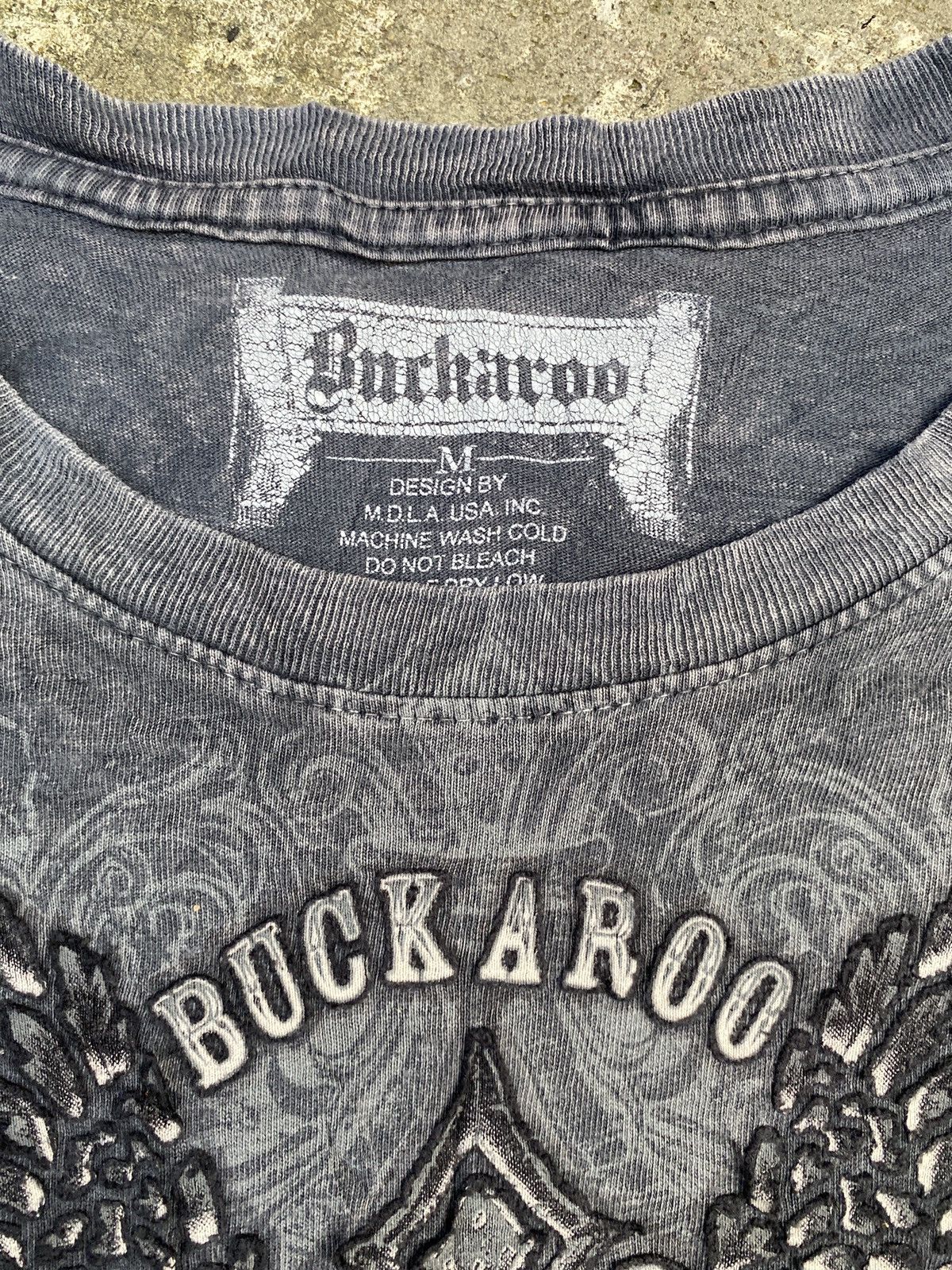 Hysteric Glamour Buckaroo Acid Washed Cross Logo Lgb kmrii ifsixwasnine YYPH Size US M / EU 48-50 / 2 - 5 Thumbnail