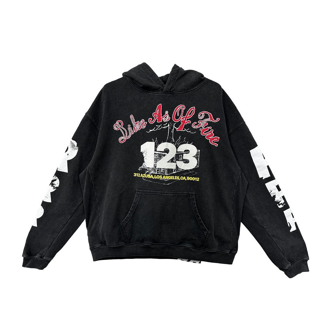 【FEAR OF GOD】X RRR 123 REVIVAL HOODIE Fear of God x RRR-123 for Dave Chappelle Hoodie Cream Men's