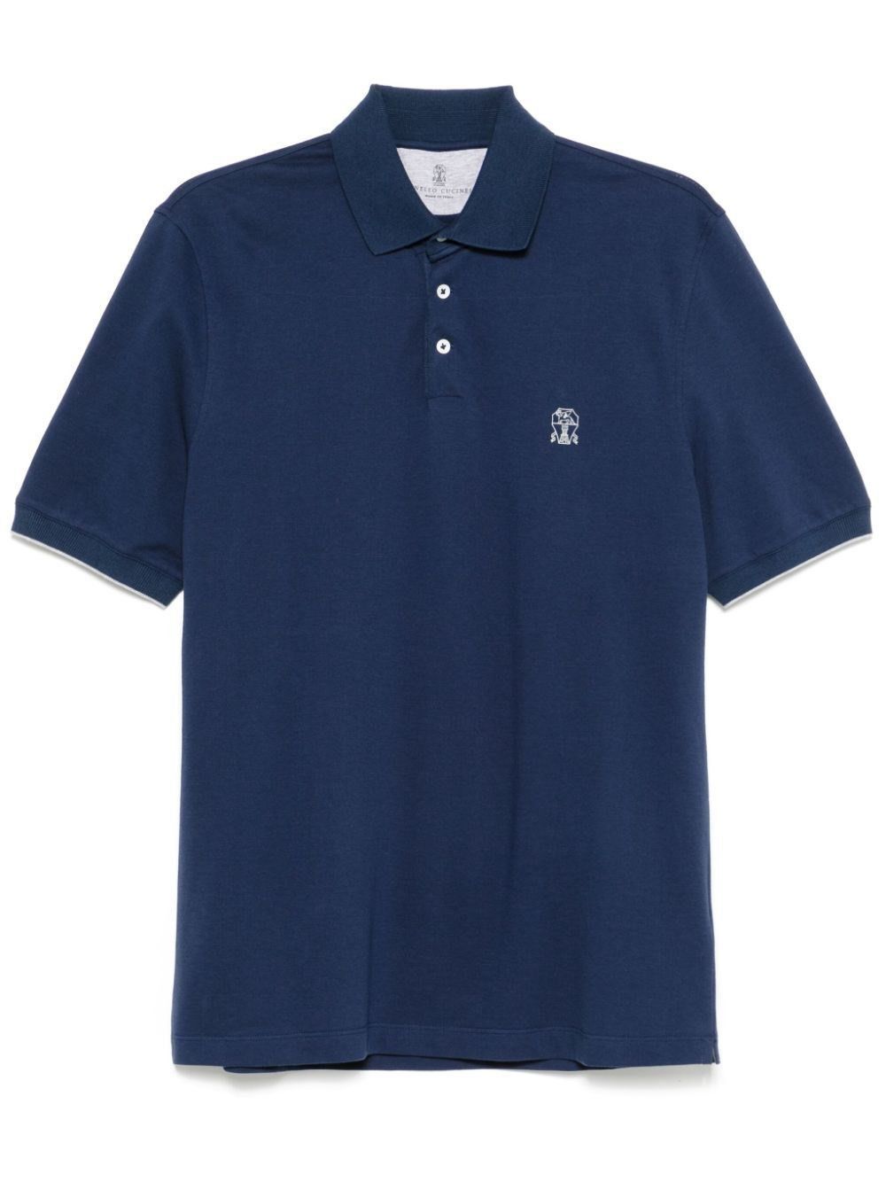 Brunello Cucinelli Short Sleeve Polo Size US XL / EU 56 / 4 - 1 Thumbnail