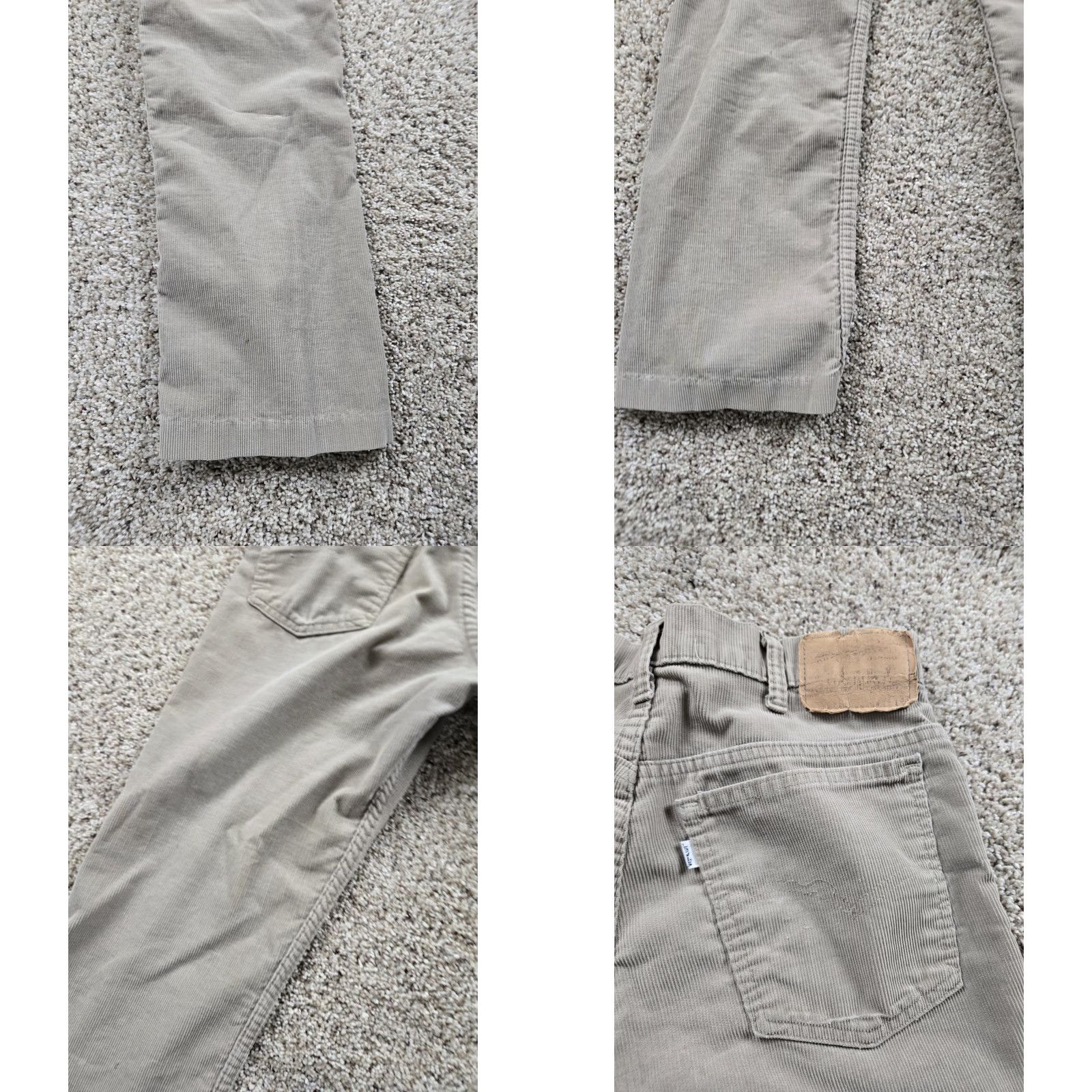 Levi's VINTAGE Levi's 517 Jeans Mens 31x28 Brown Corduroy Bootcut White Tab 80s Jeans Mens 31 Brown Corduroy Bootcut 80s Levi's 517 Size US 31 - 8 Thumbnail