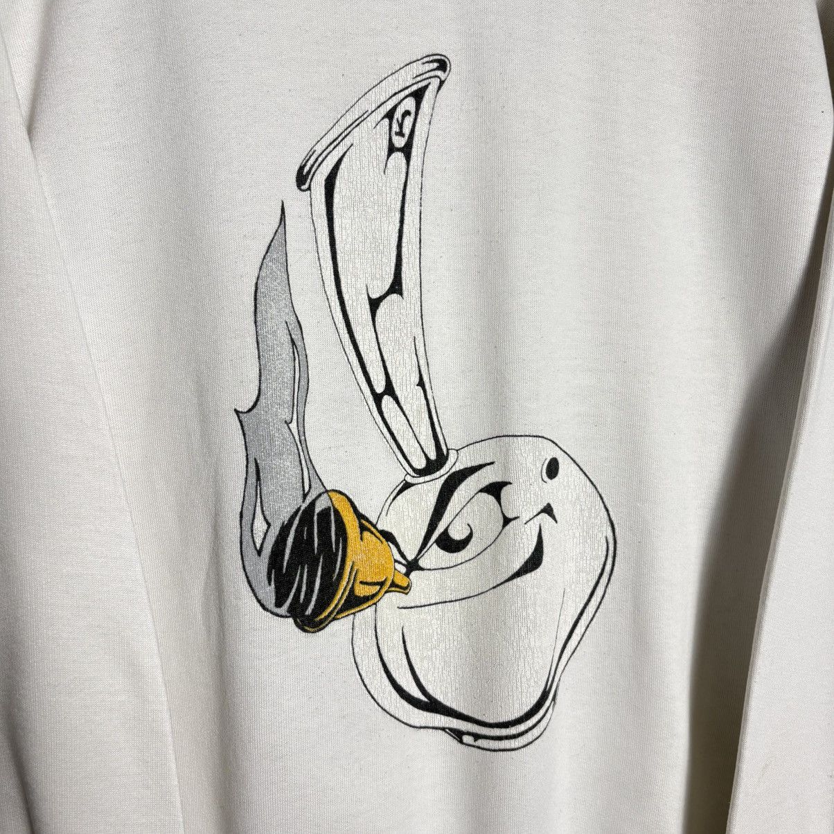 Vintage Vintage 90s Dope Wear Bong Stoner Skateboard Hoodie Size US XL / EU 56 / 4 - 3 Thumbnail