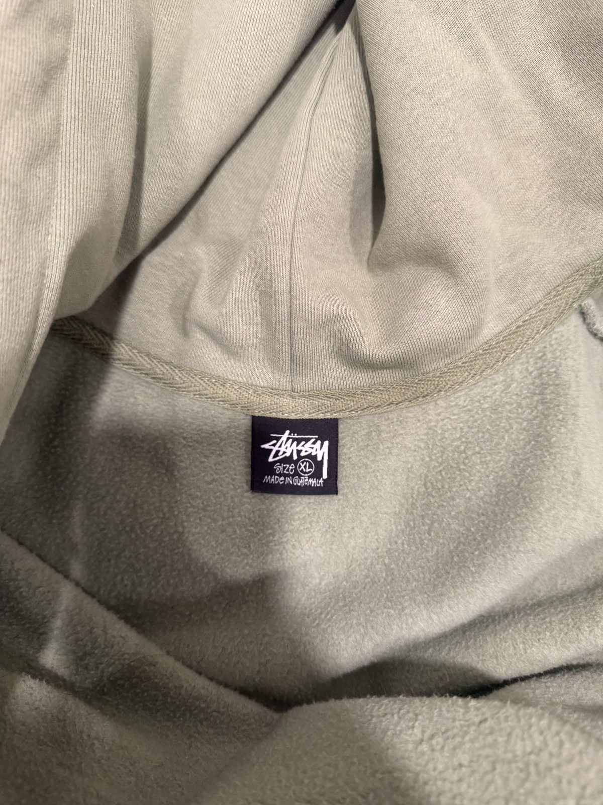 Stussy Stussy world tour zip hoodie moss Size US XL / EU 56 / 4 - 4 Thumbnail