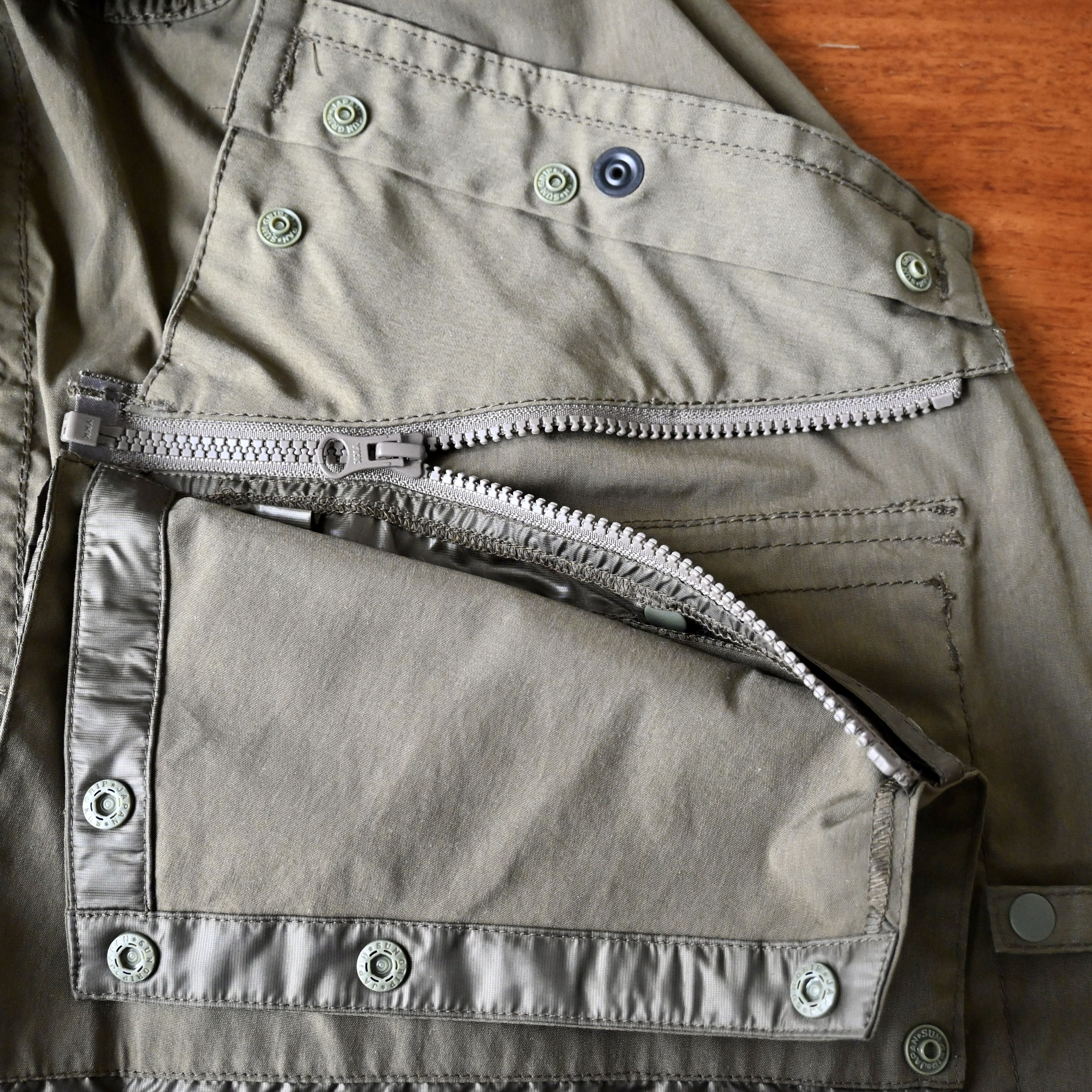 Beams Plus BEAMS PLUS x Komatsu Matere multi-pocket fishing jacket, OG Size US M / EU 48-50 / 2 - 10 Thumbnail