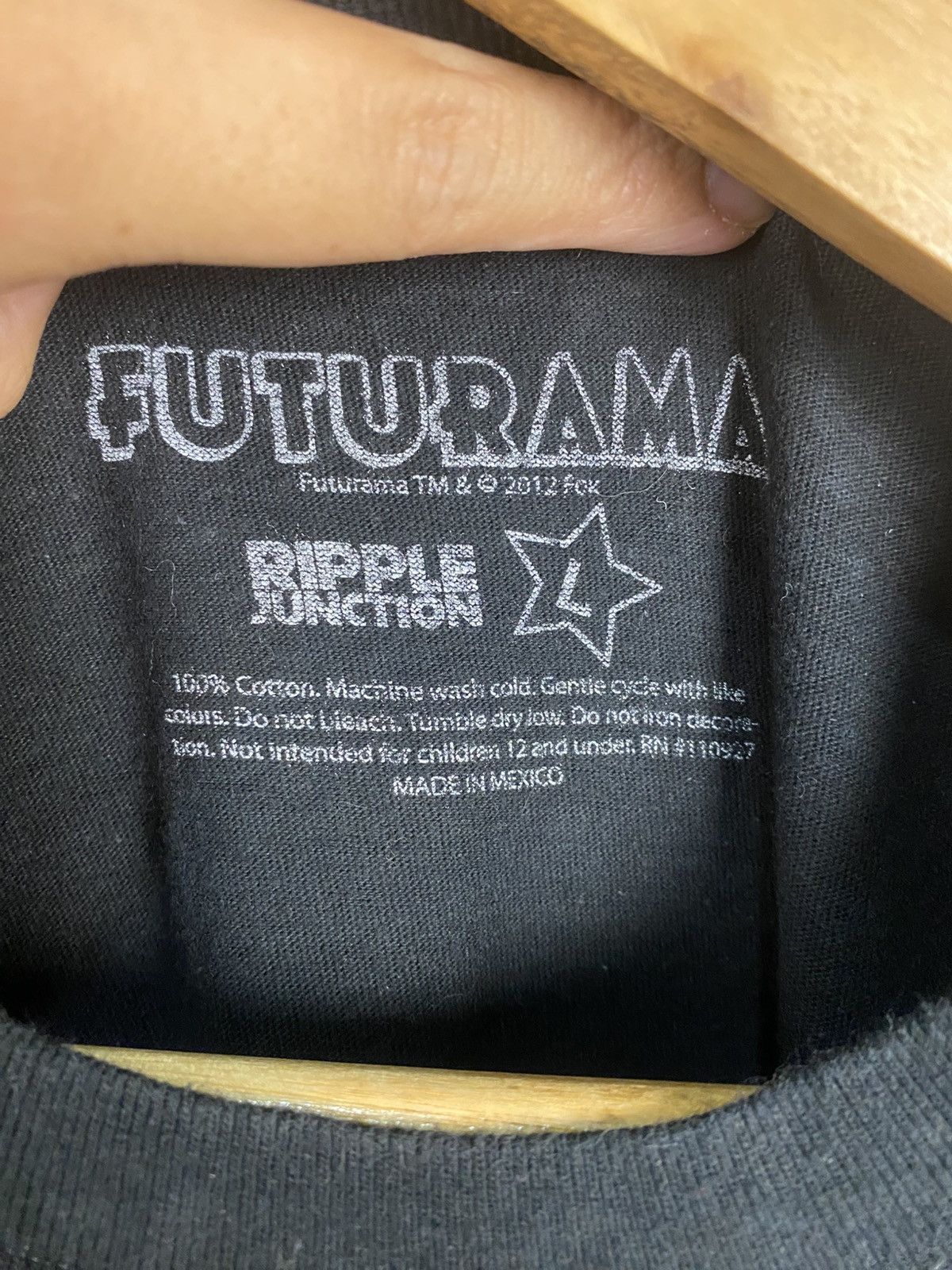 Vintage 2012 Futurama Bender & Fry "Sound Cartoon" Tee 1930s Style Size US L / EU 52-54 / 3 - 6 Thumbnail