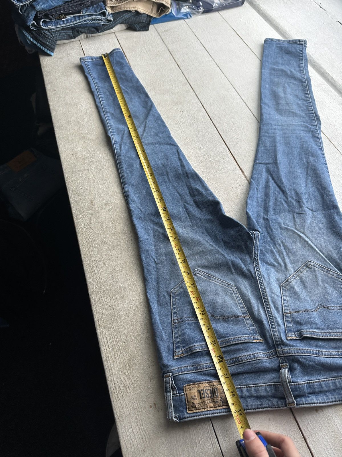 Diesel 🚨 DIESEL IFSIXWASNINE JEANS DENIM RARE Y2K FIT GOTHIC PUNK Size 27" / US 4 / IT 40 - 13 Thumbnail