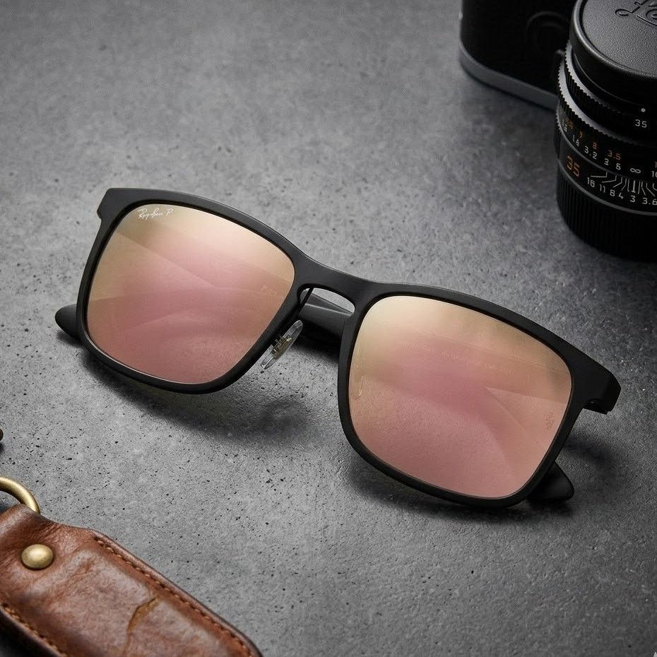RayBan New Ray-Ban RB4264 Chromance Polarized Sunglasses Size ONE SIZE - 3 Thumbnail