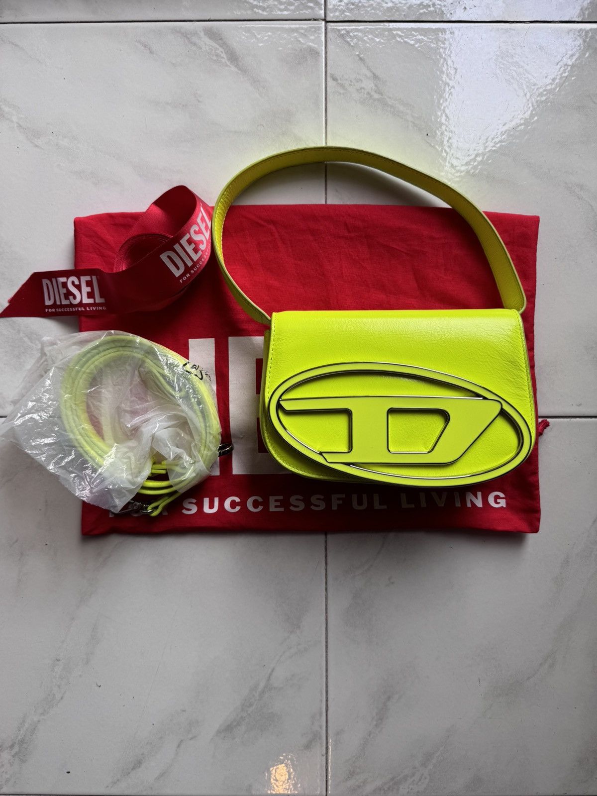 image of Diesel 1Dr Bag in Yellow, Women's