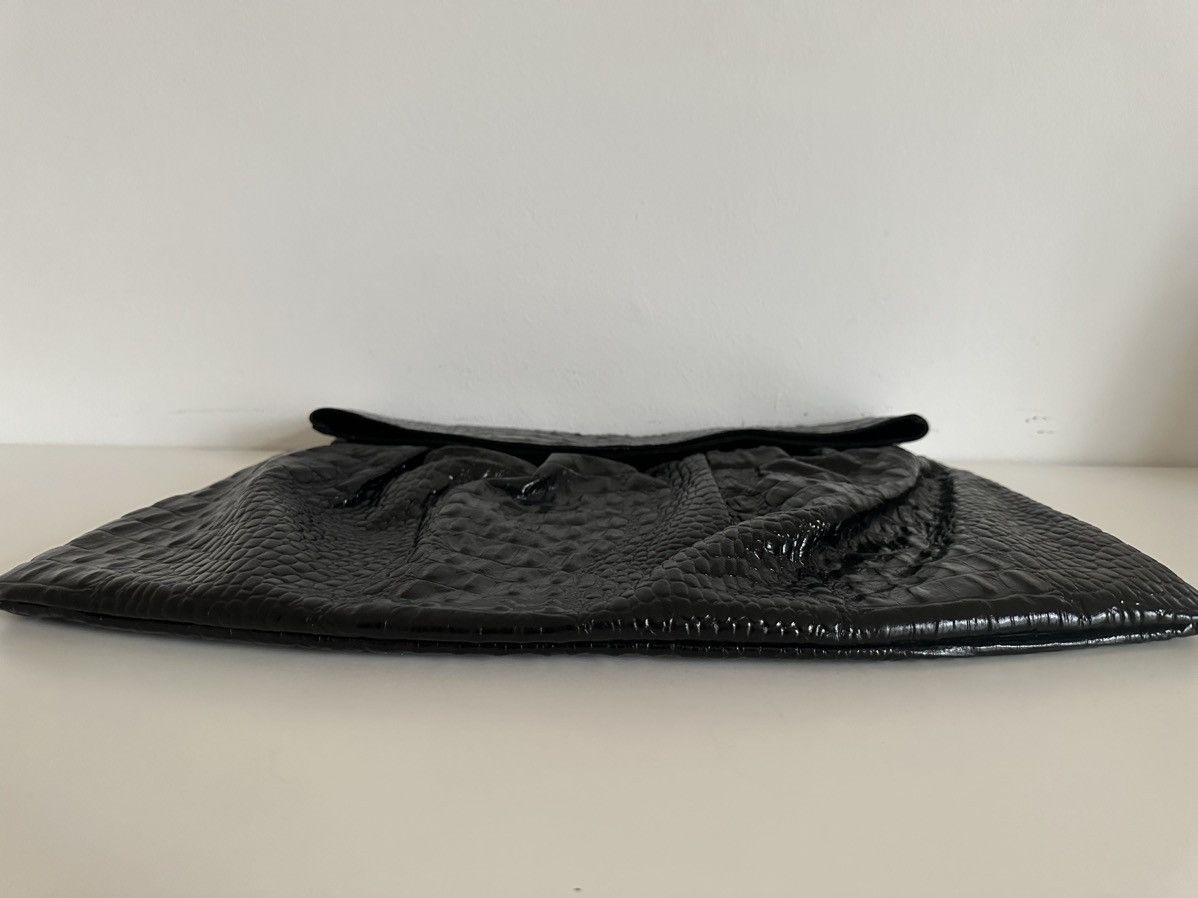 Vintage Black leather clutch Size ONE SIZE - 4 Thumbnail