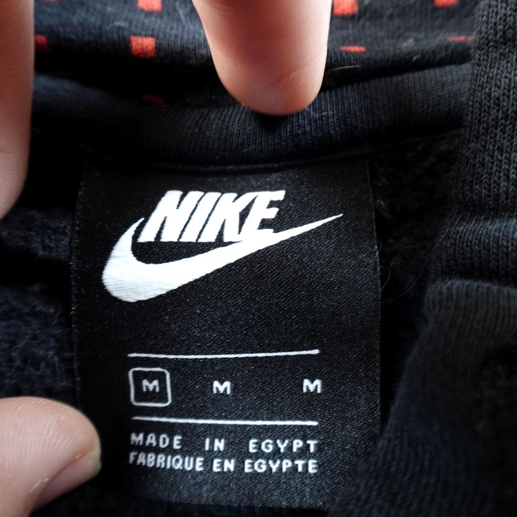 Nike Nike Hoodie Mens M Black Graphic Swoosh Logo Pullover Sweatshirt Sweater Gym Size US M / EU 48-50 / 2 - 5 Thumbnail