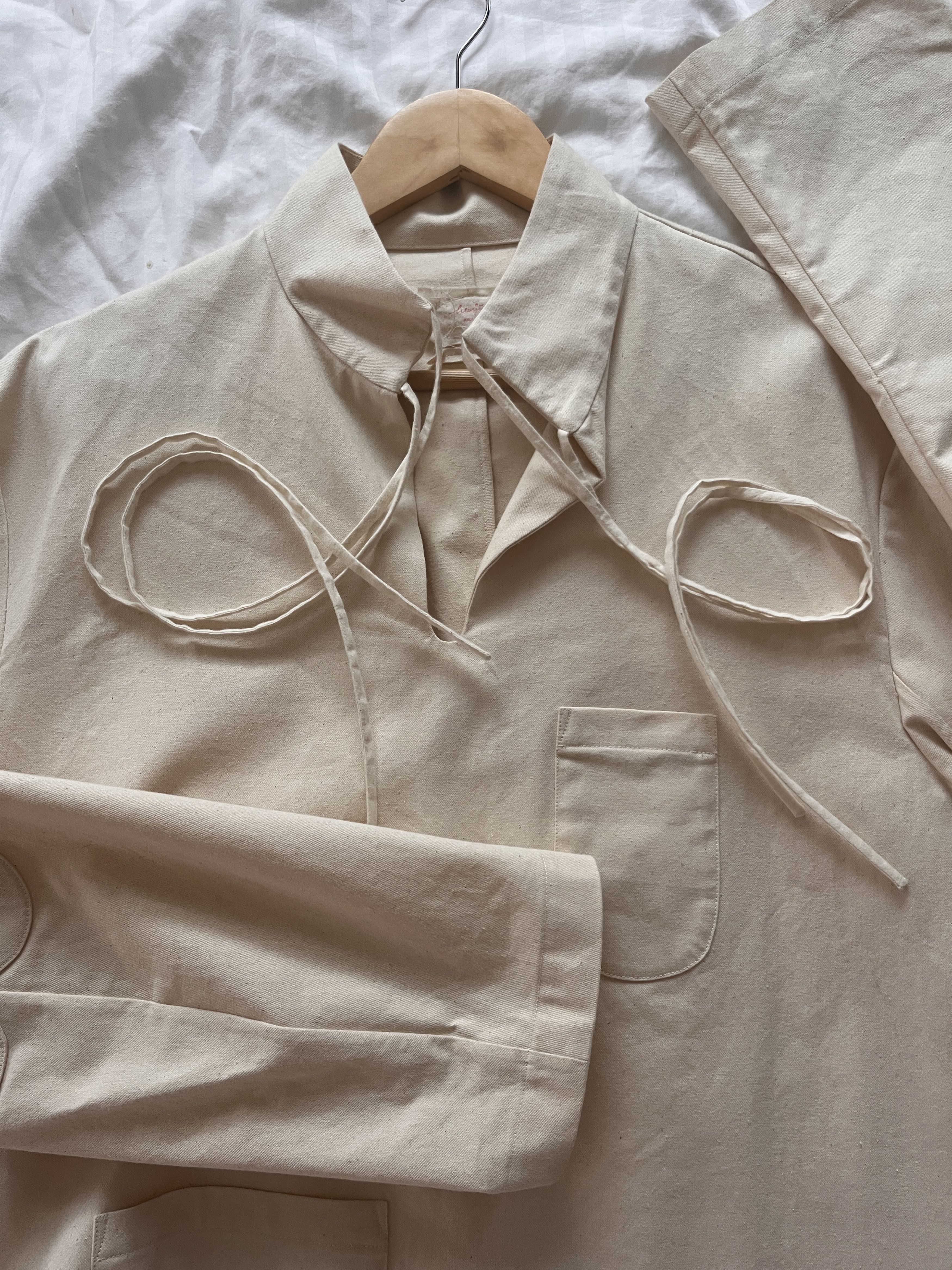 Other Wenjue Lu Cotton Bent-Arm Pullover (New) Size US XL / EU 56 / 4 - 4 Thumbnail