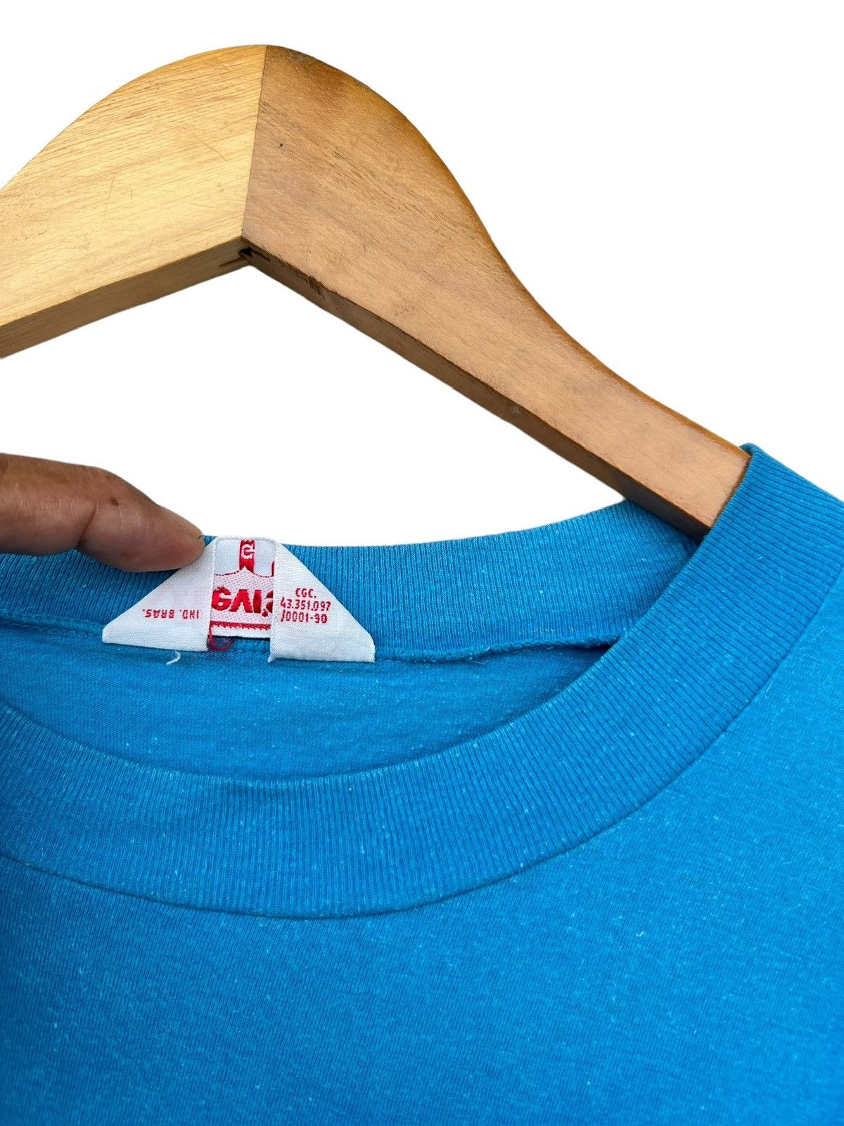 Levi's Rare💥 Vintage 80s Levi’s Fun Blues Single Stitch Tees Size US L / EU 52-54 / 3 - 9 Thumbnail