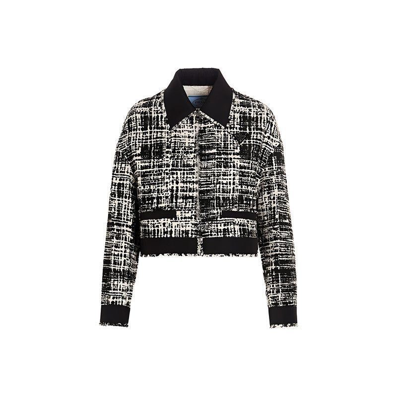 Prada Prada SS22 Checkered Long Sleeve Jacket-2506 Size US S / EU 44-46 / 1 - 3 Thumbnail
