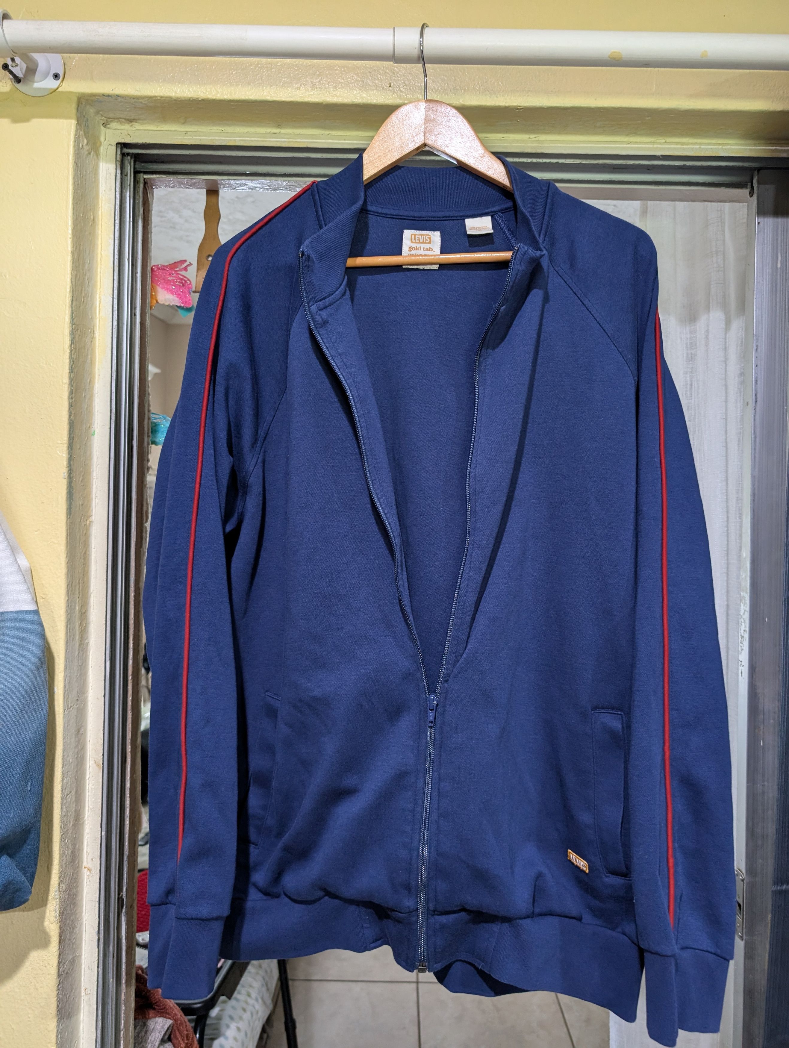 Levi's men varsity track jacket blue size Large Levis Size US L / EU 52-54 / 3 - 1 Thumbnail