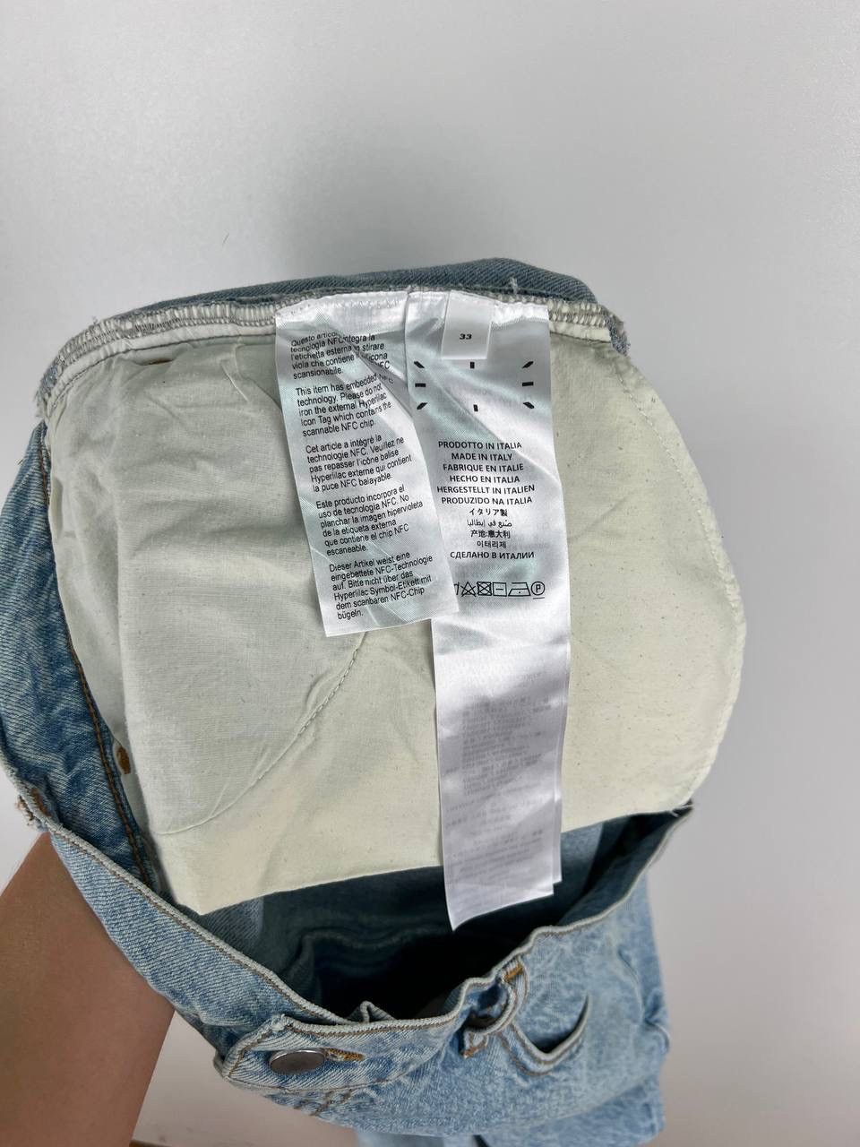 Alexander McQueen Alexander McQueen Fantasma denim size 33 Size US 33 - 5 Thumbnail