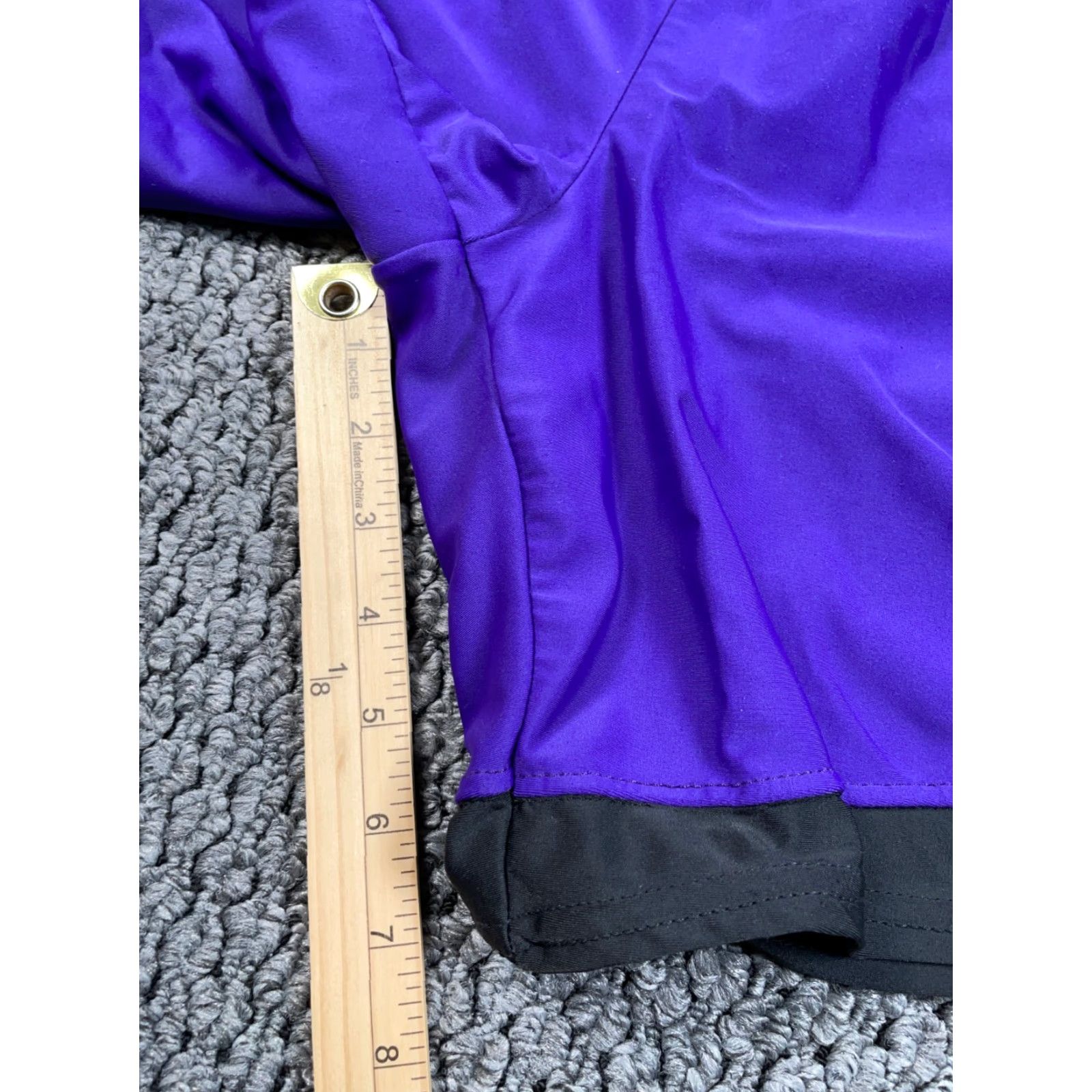 Vintage VTG 90s Athletic Drawstring Shorts Men's Large Purple Yellow Speedline Lakers Size US 32 / EU 48 - 6 Thumbnail