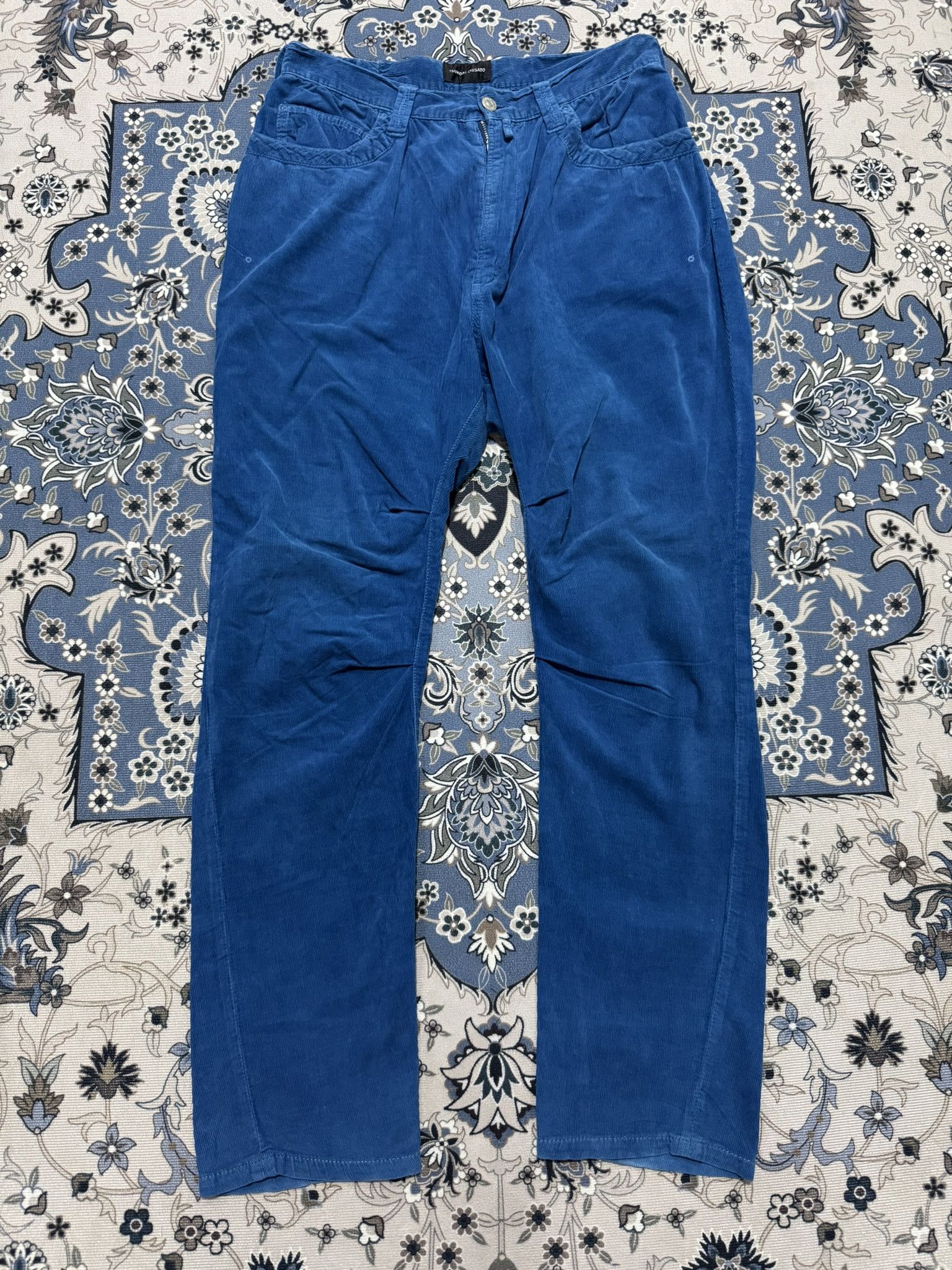 Beauty Beast × Issey Miyake × Tsumori Chisato Tsumori Chisato by Issey Miyake Harlem Baggy Corduroy Pants Size US 31 - 1 Thumbnail