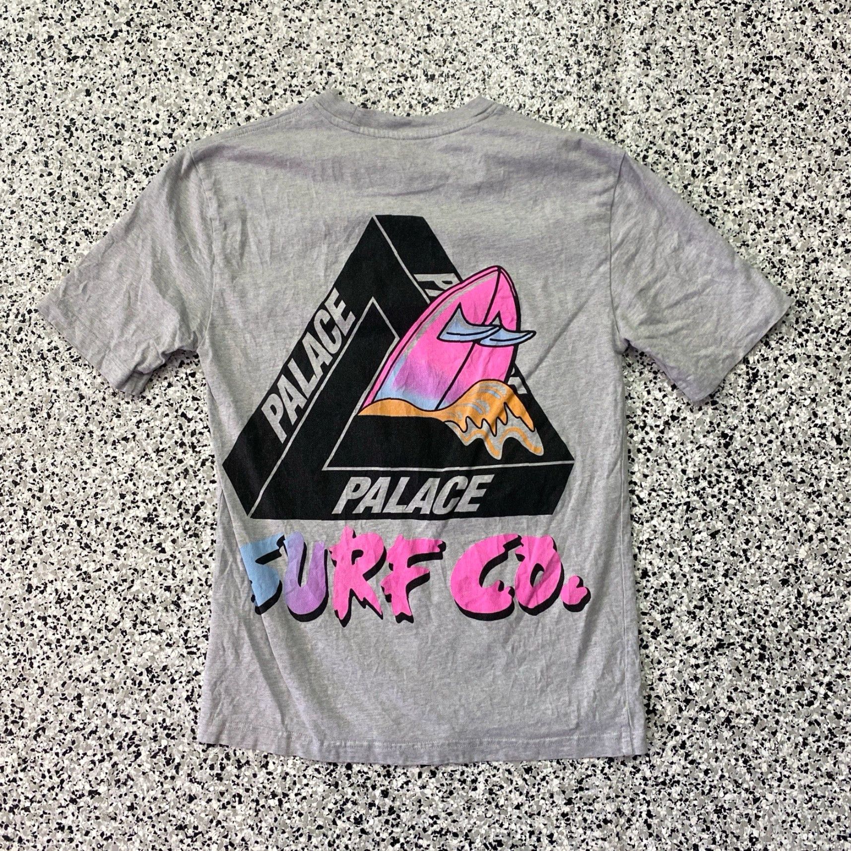 Palace Palace Tri-Surf Co T-shirt Grey Marl PALACE Size Small Size US XL / EU 56 / 4 - 4 Thumbnail