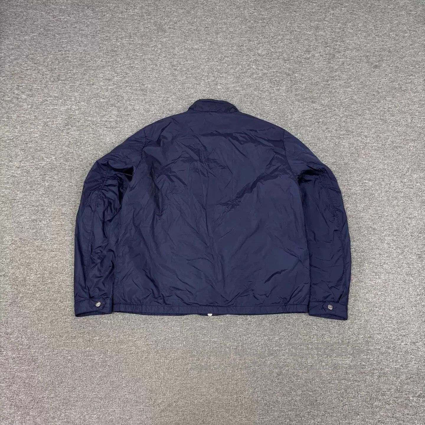 Moncler Blue Lightweight Zip-Front Jacket - XXL. Size US XXL / EU 58 / 5 - 1 Thumbnail