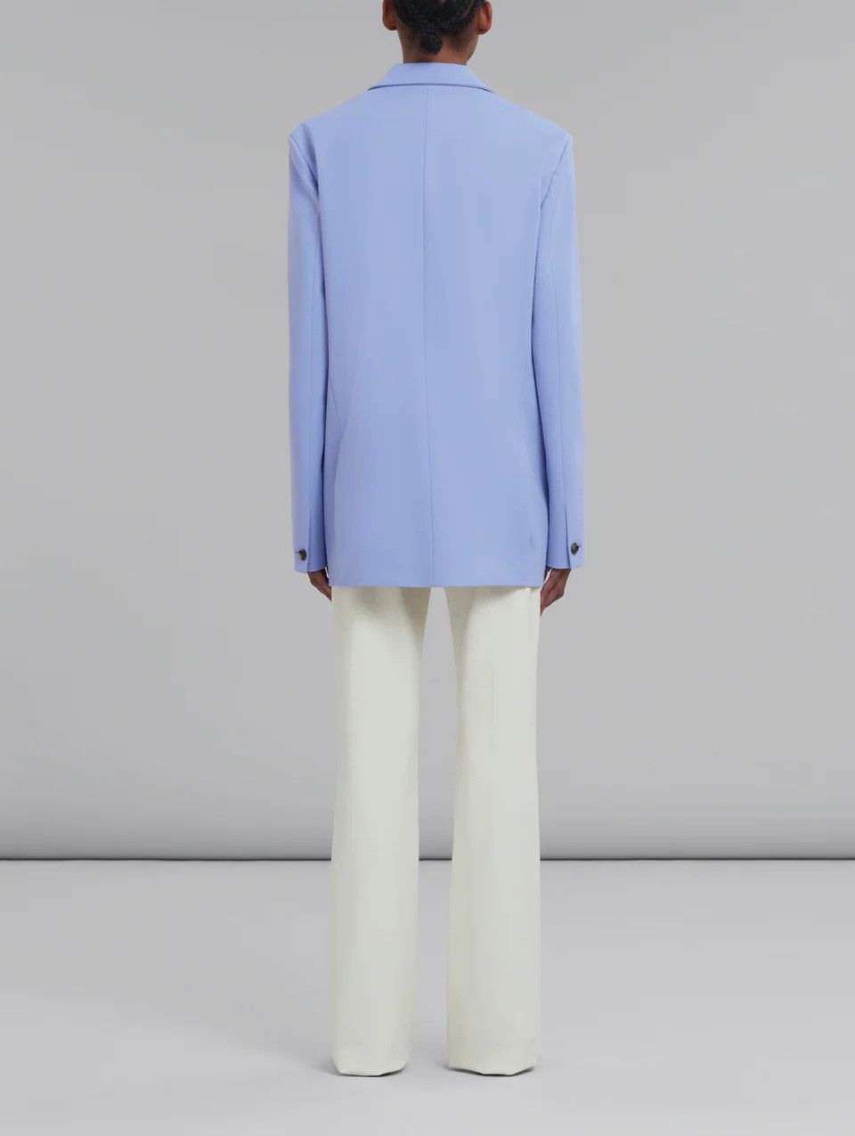 Marni o1y1025 Blazer in Blue Size M / US 6-8 / IT 42-44 - 3 Thumbnail