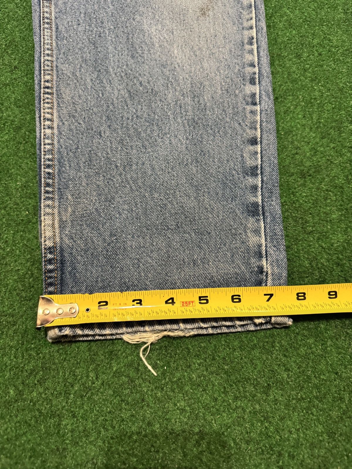 Levi's × Vintage Vtg 90s Levi’s 560 Loose Baggy Grunge Distressed Skater Jean Size US 34 / EU 50 - 8 Thumbnail