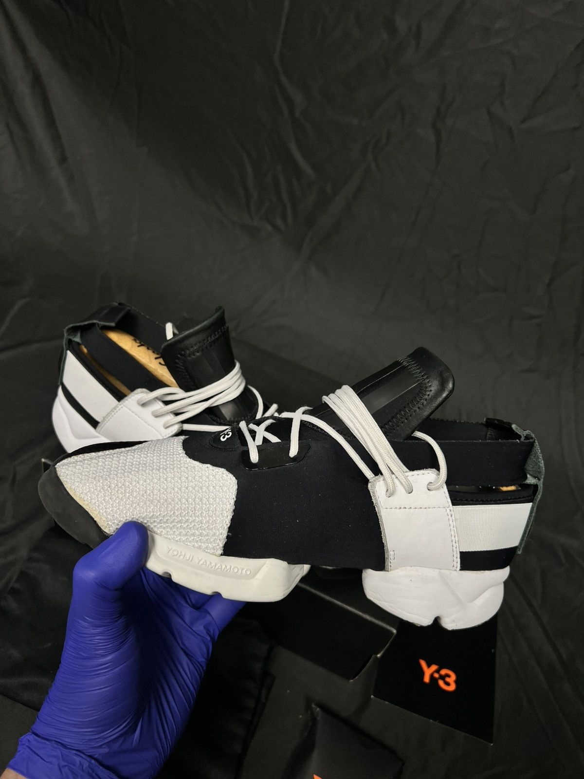 Y-3 Y-3 Yohji Yamamoto Adidas Kydo shoes trainers Size US 8.5 / IT 38.5 - 7 Thumbnail