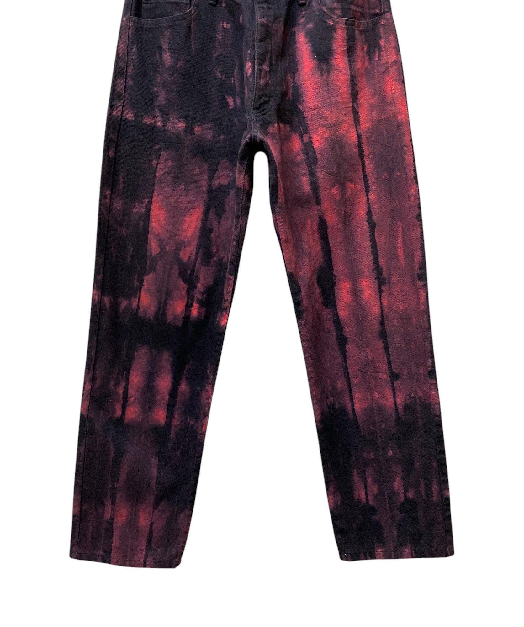 20471120 × If Six Was Nine × Seditionaries (30x29.5)INSANE JAPAN Flame Bleached grunge jean by acoustic Size US 30 / EU 46 - 10 Thumbnail