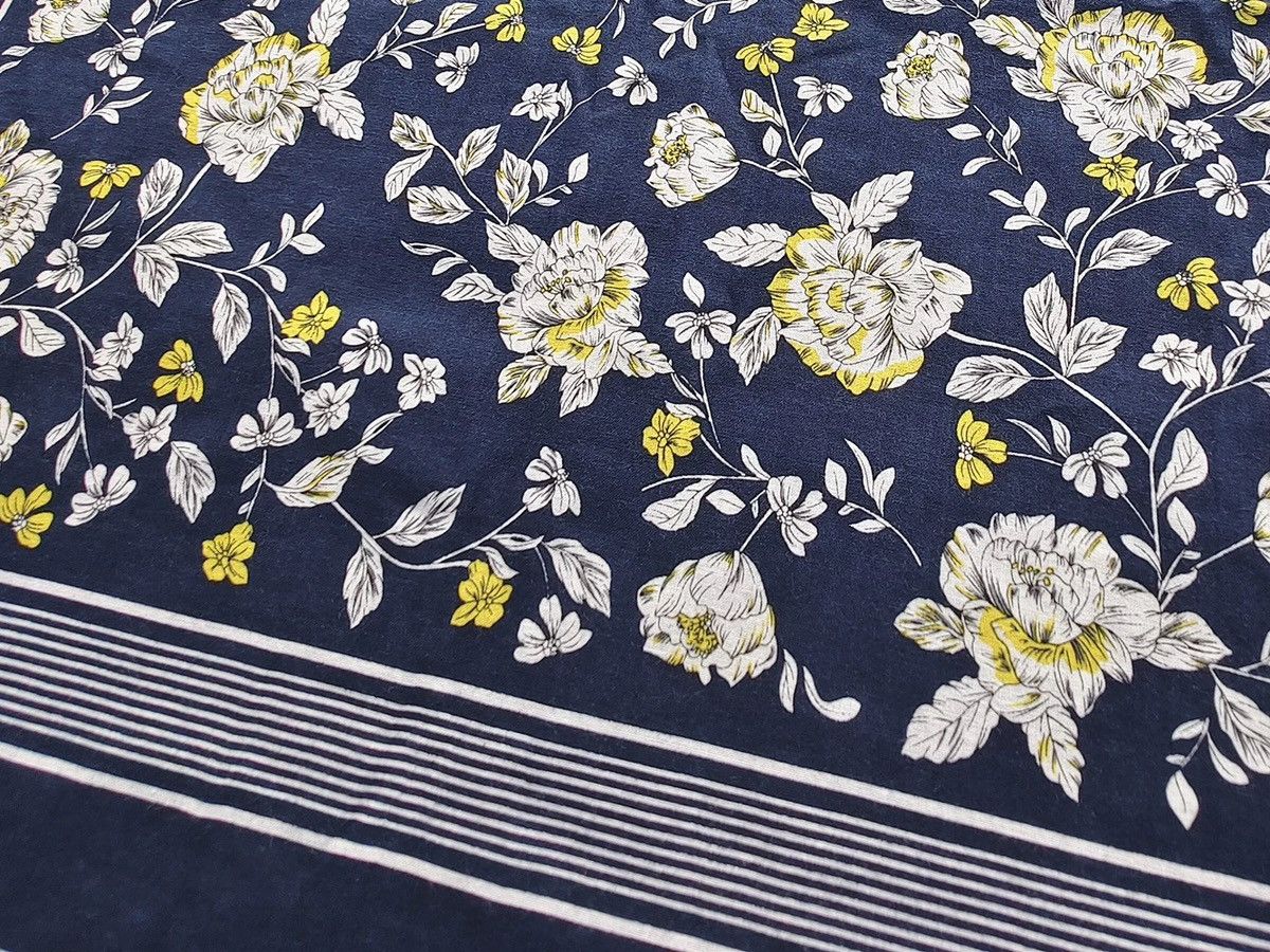 Ralph Lauren INDIGO Printed Bandana COTTON Green Scarf handkerchief Size ONE SIZE - 8 Thumbnail