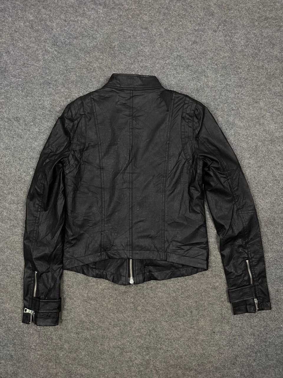 Japanese Brand maison gilfy synthetic leather jacket nice design Size US M / EU 48-50 / 2 - 9 Thumbnail