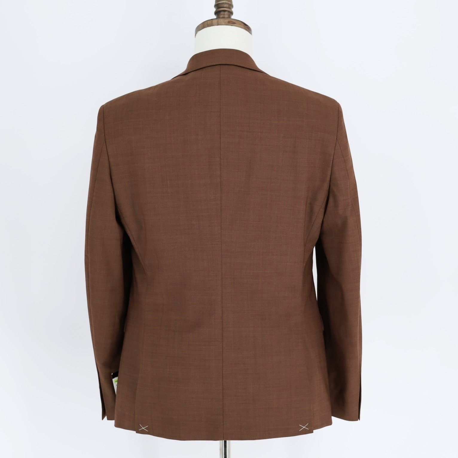 Bar III Bar III Men's Rust Brown Wool-Blend Slim Suit Jacket 38S Size 38S - 7 Thumbnail